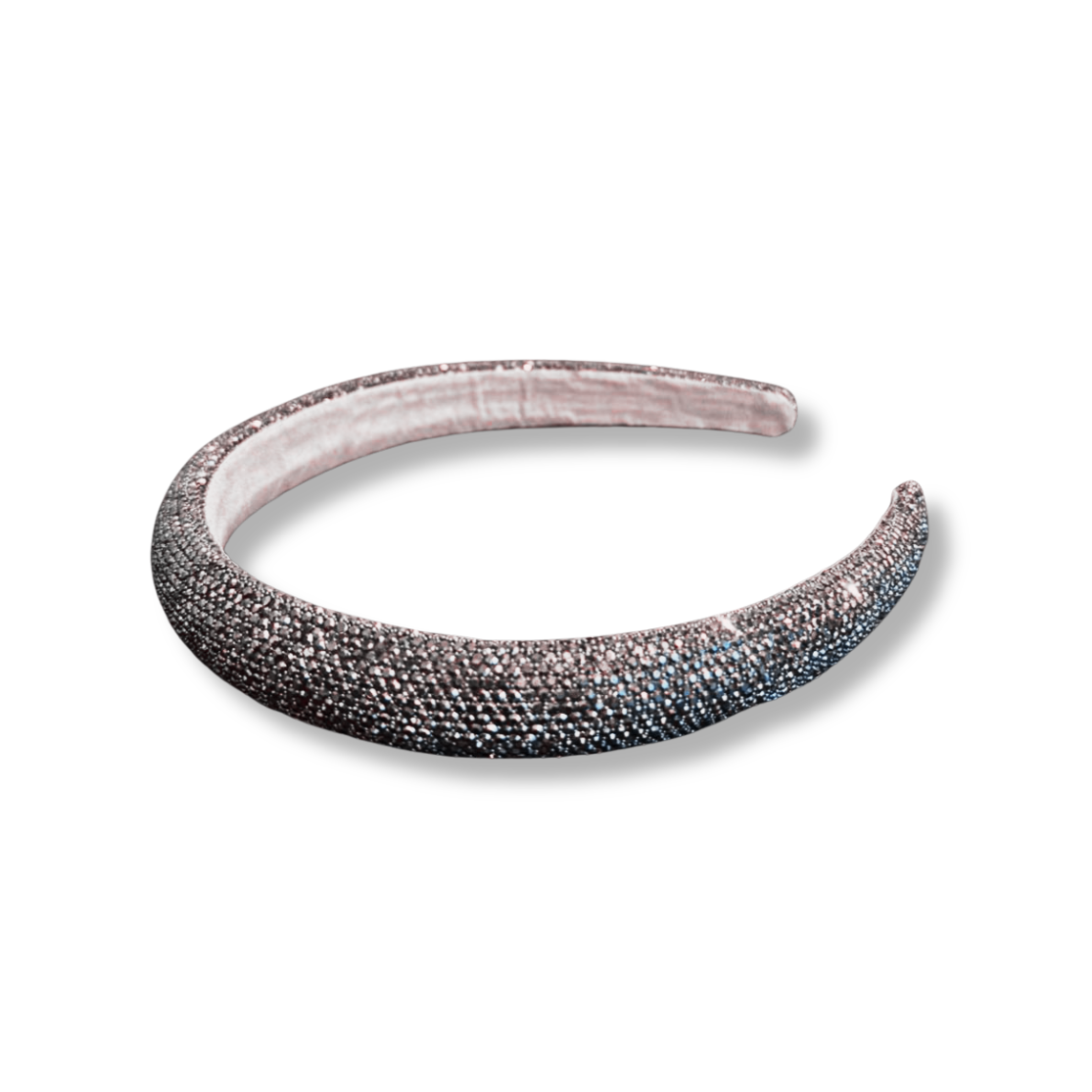 Grey Rhinestone Hairband