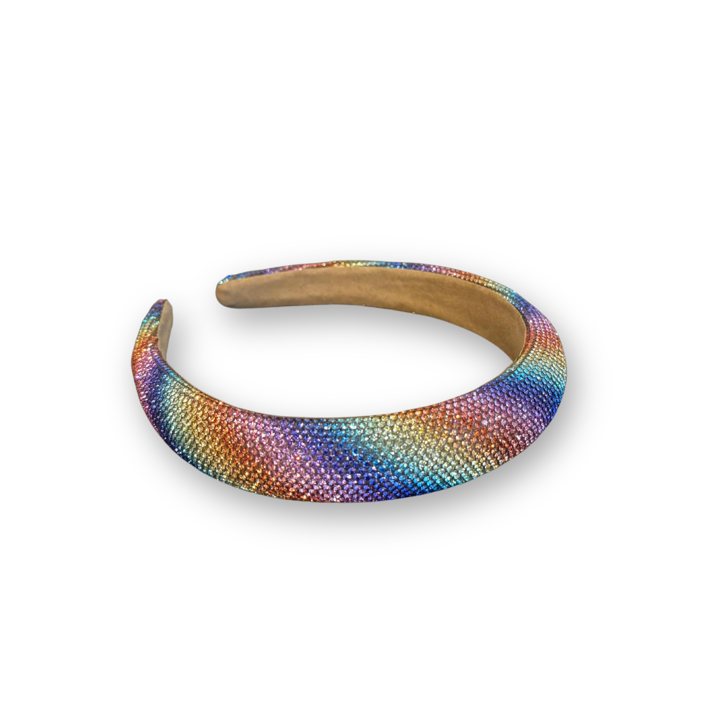Crystelle Rainbow Rhinestone Hairband