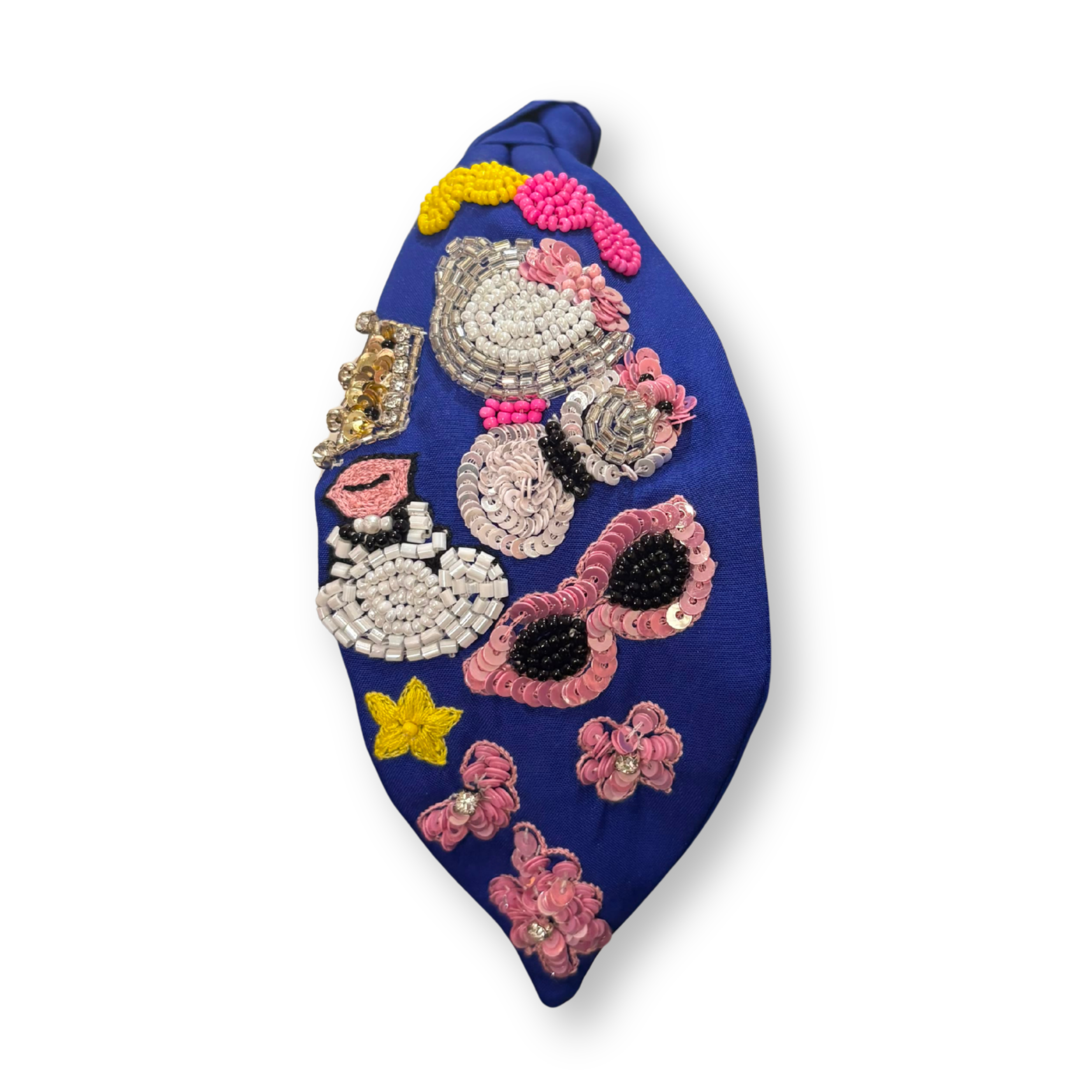 Royal Doddle Blue Turban Hairband