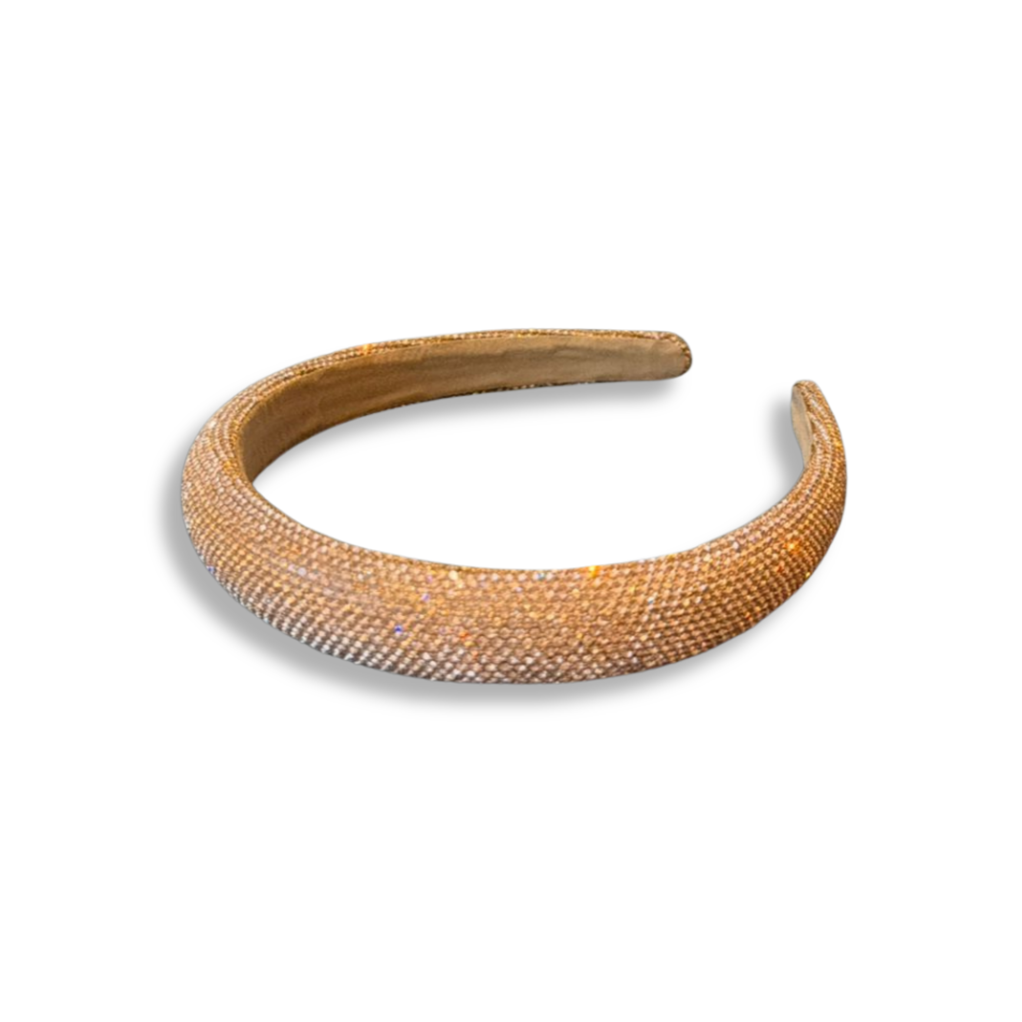 Crystelle Bronze Rhinestone Hairband