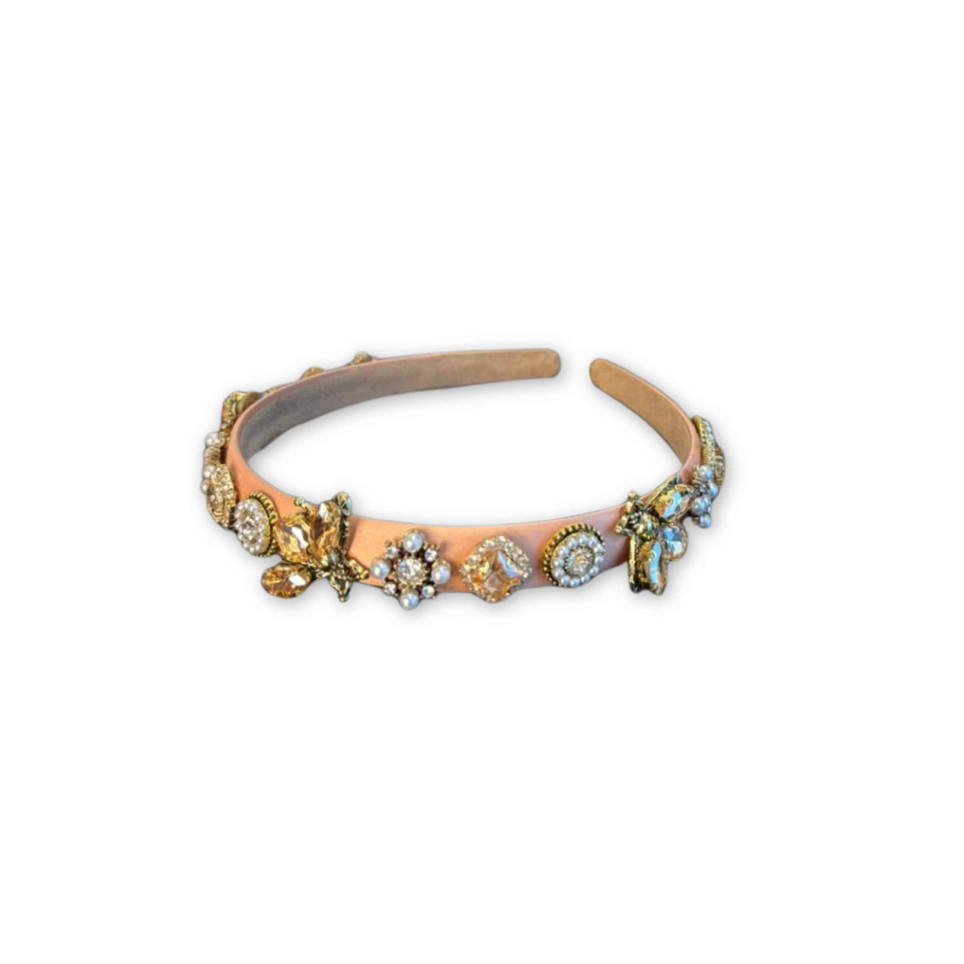 Khakhi Jewel Charms Hairband