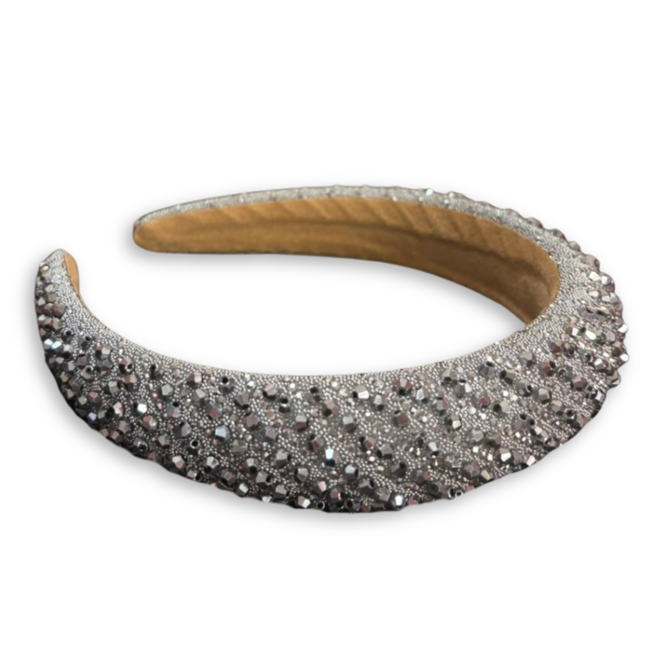 Silver Dazzle Crown Headband