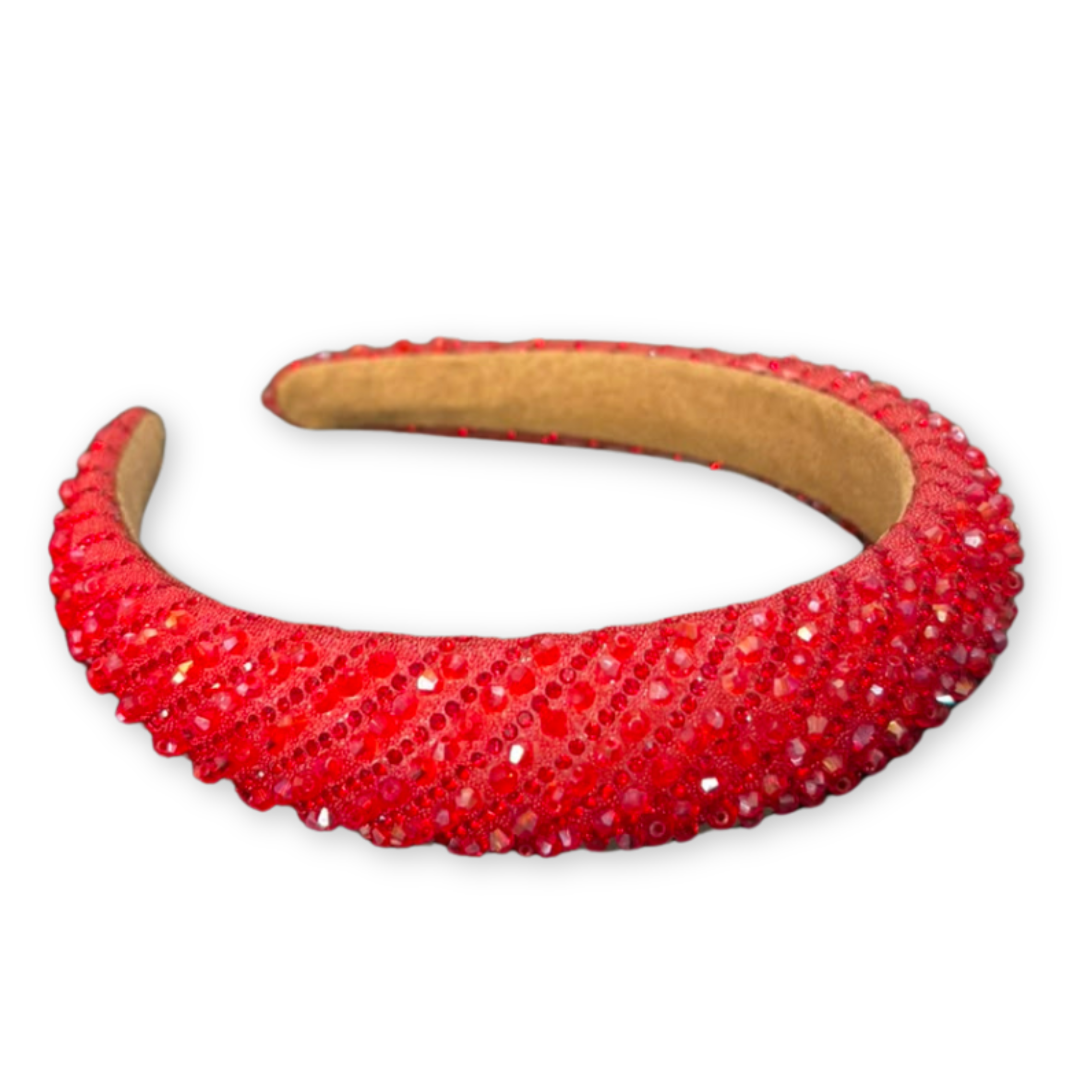 Red Dazzle Crown Headband