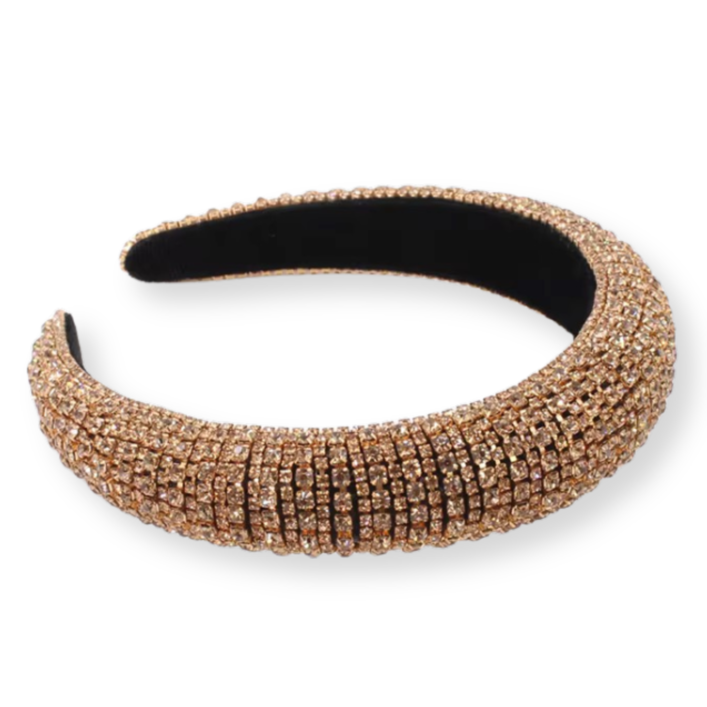 Champagne Rhinestone Rush Hairband