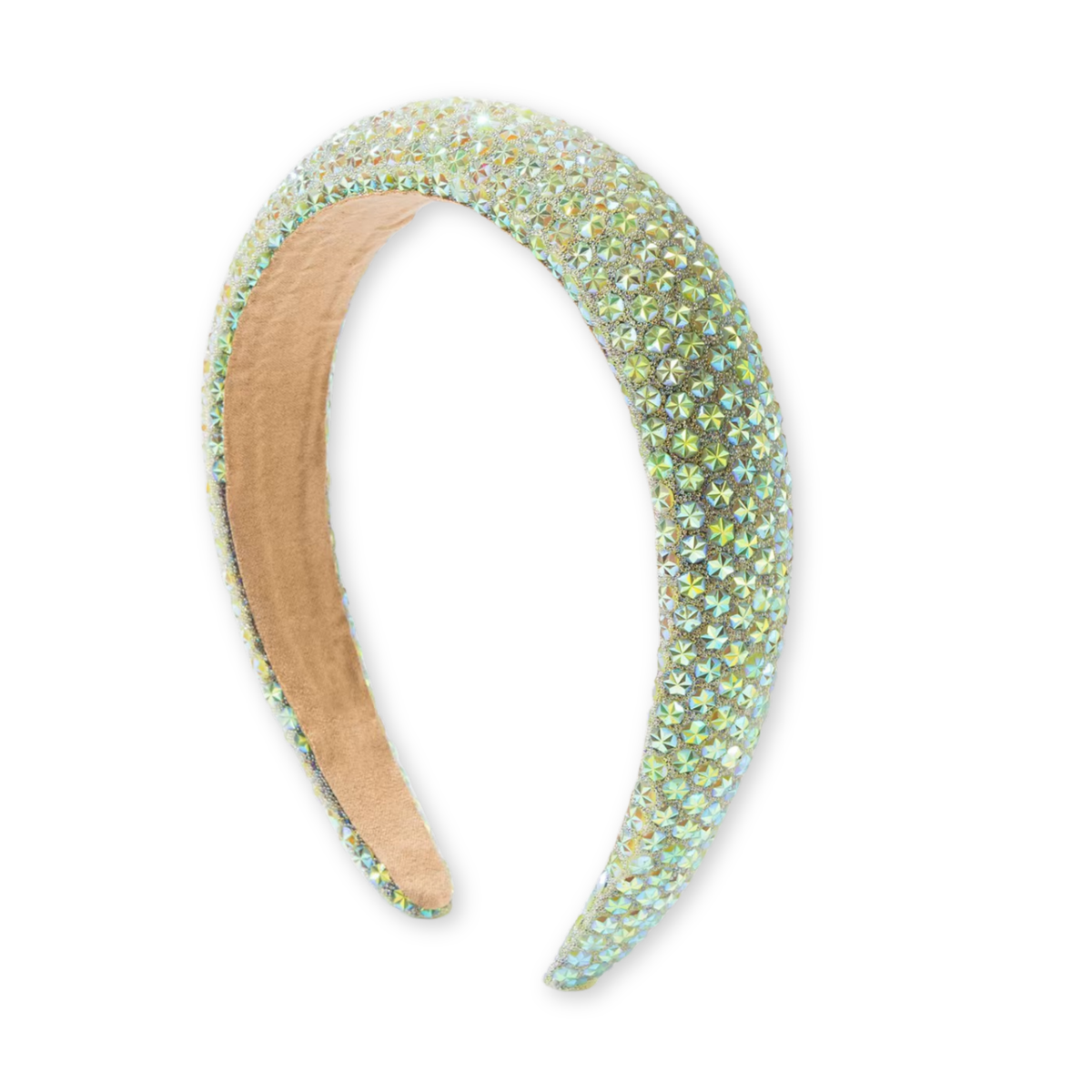Green Snow Flake Sparkle Hairband