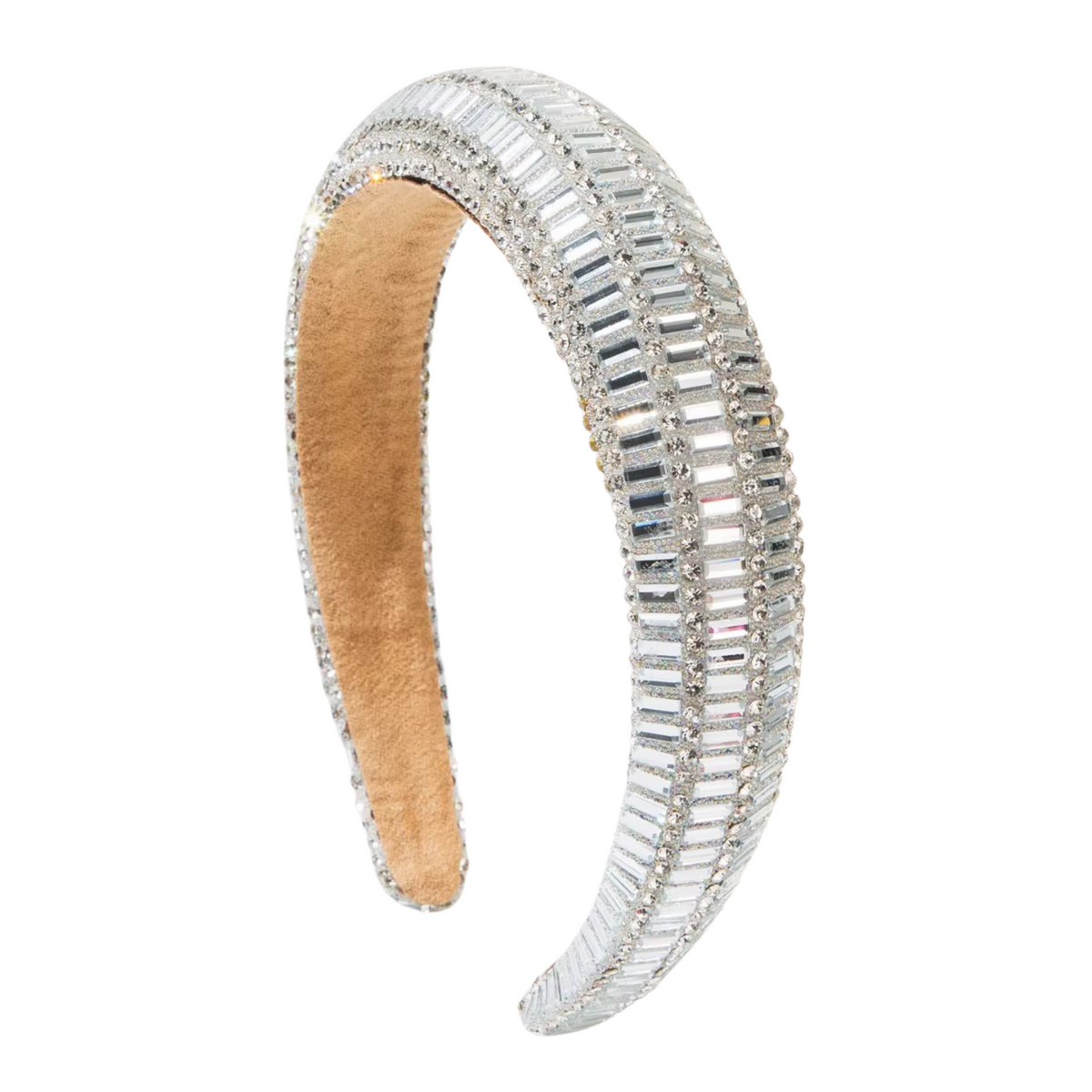 Silver Mirror Shine Hairband