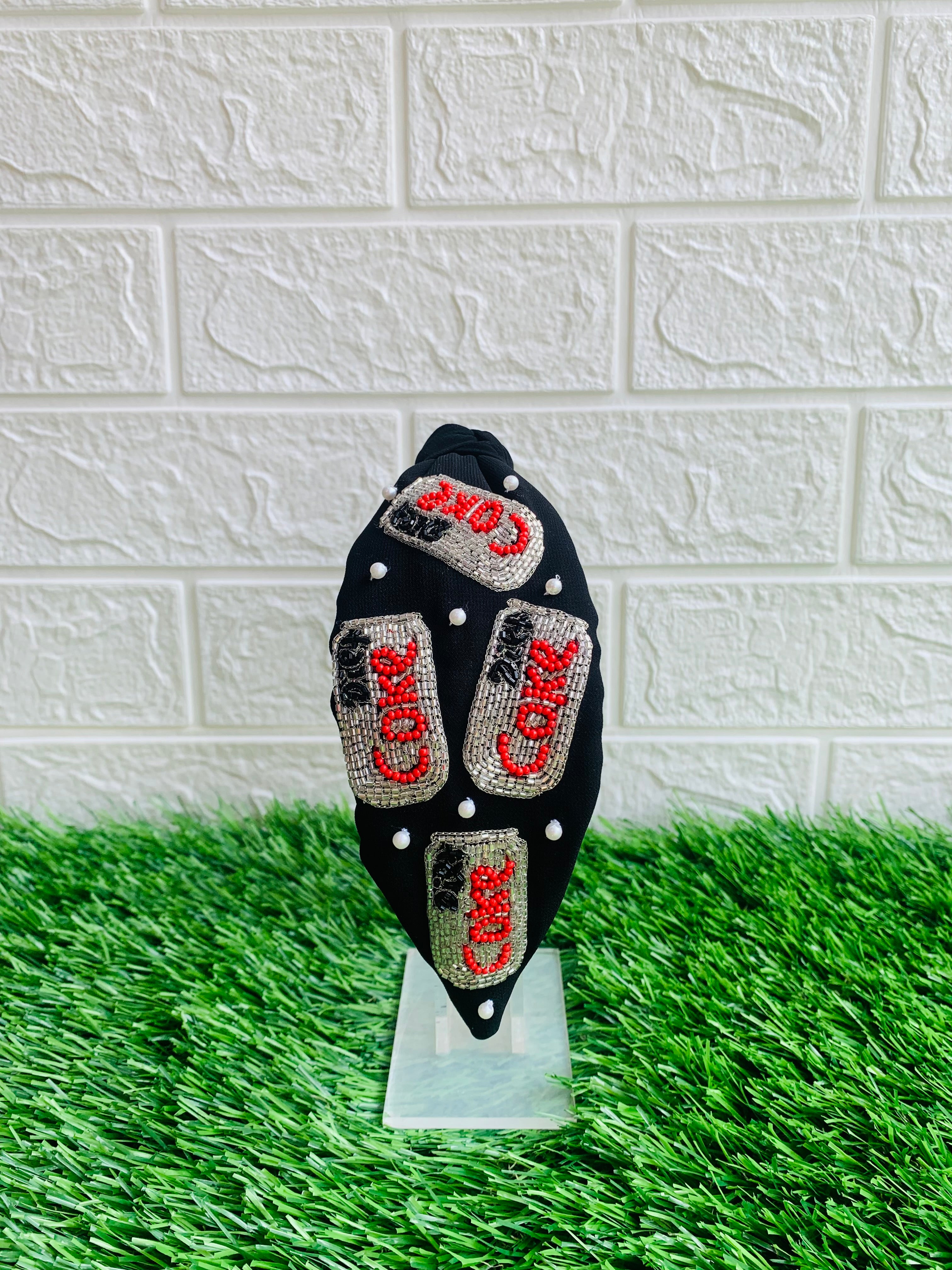 Sodalisious Coke Themed Turban Hairband