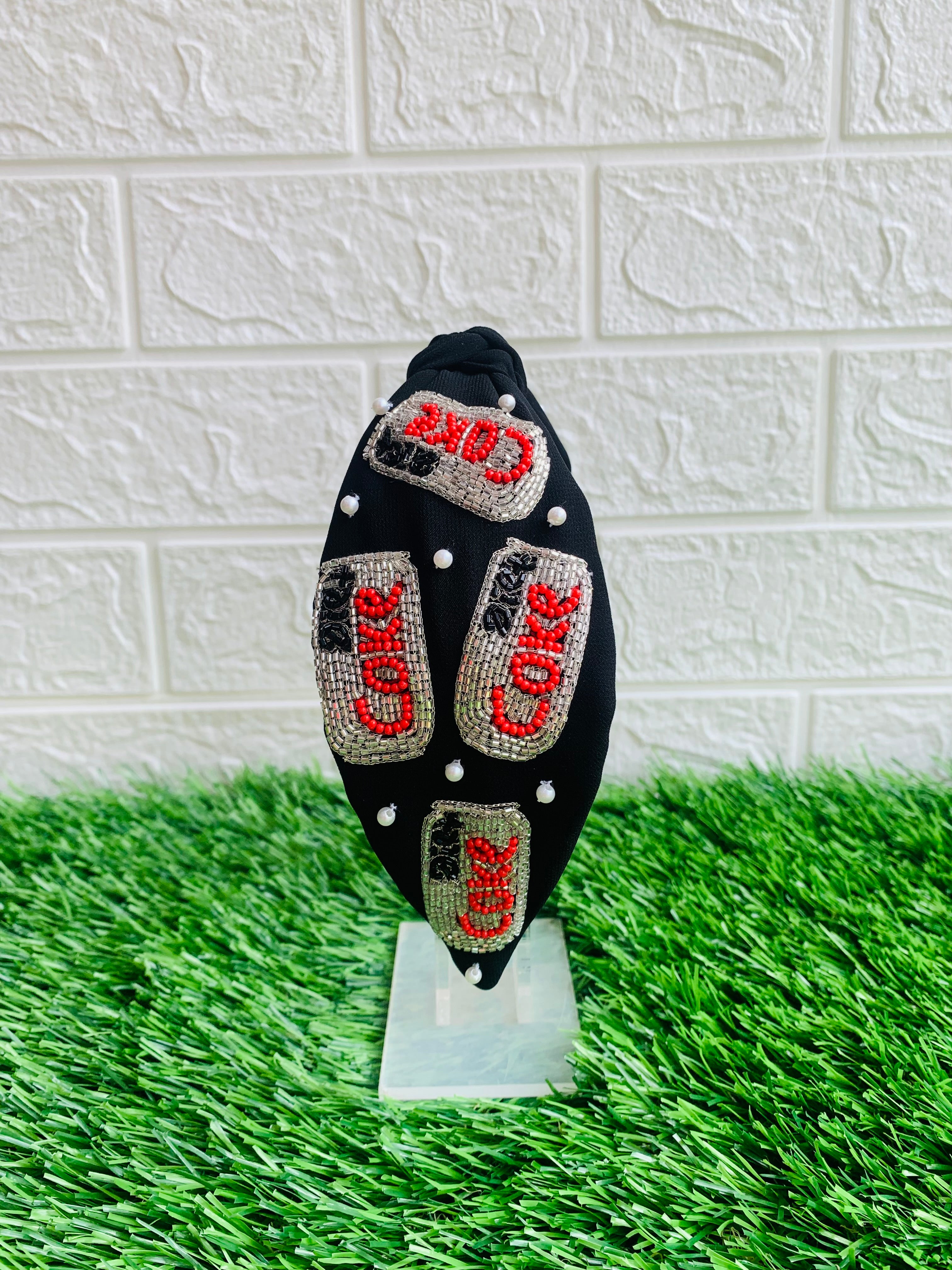 Sodalisious Coke Themed Turban Hairband