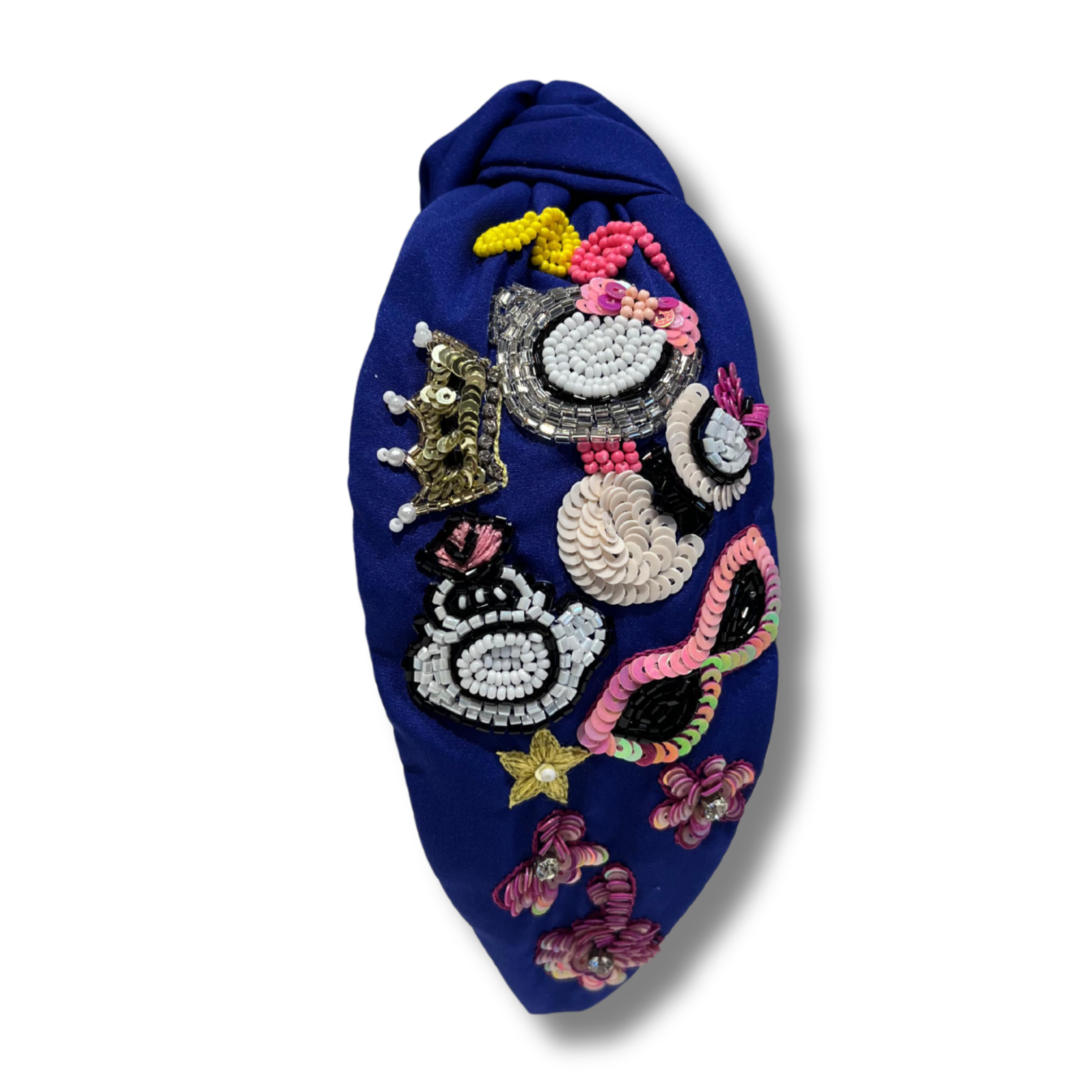 Royal Doddle Blue Turban Hairband