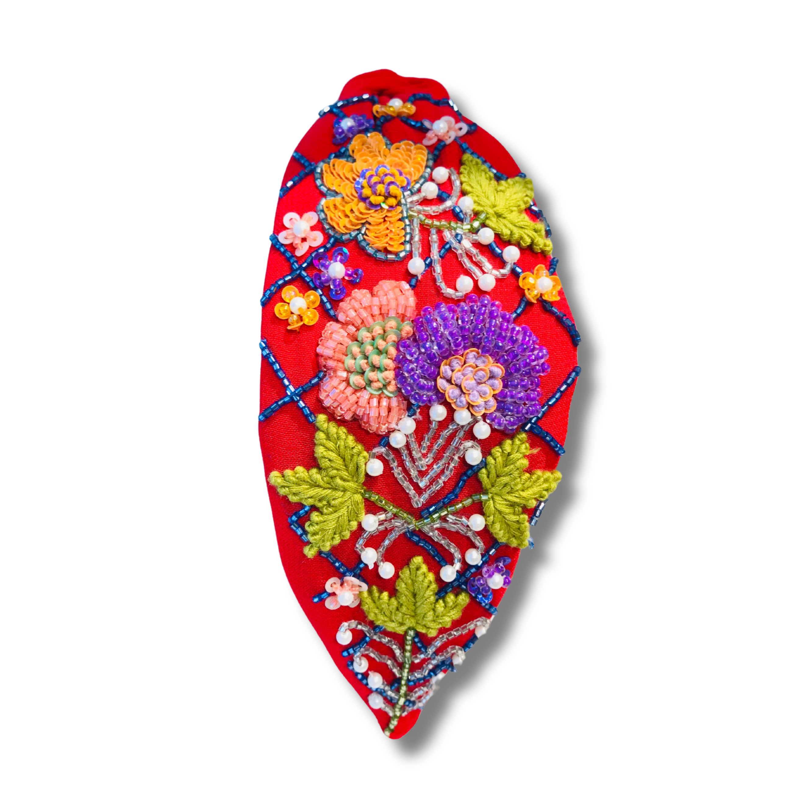 Floral Barbie Pink Beauty Turban Hairband