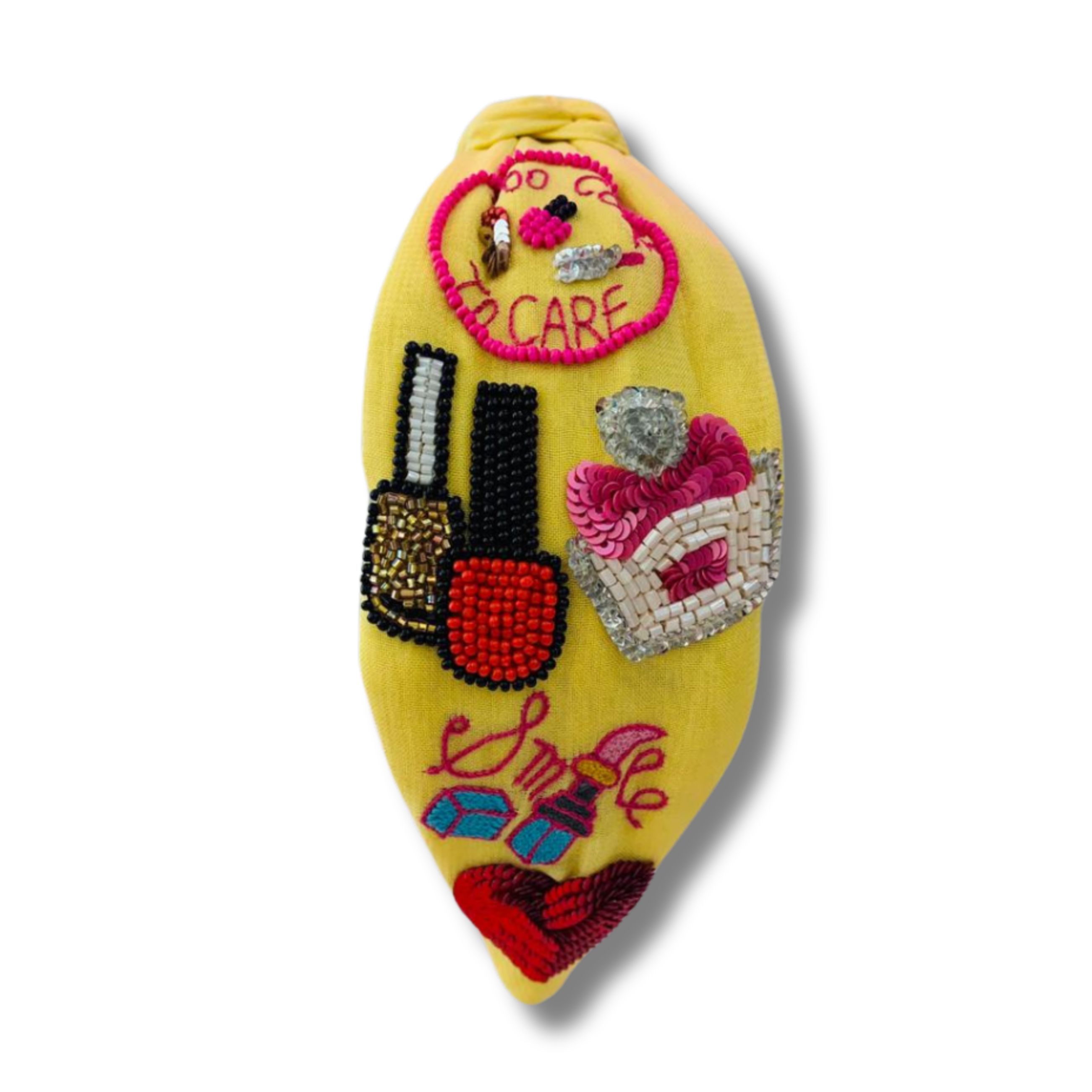 Too Cute To Care Sunbeam Yellow Turban Hairband