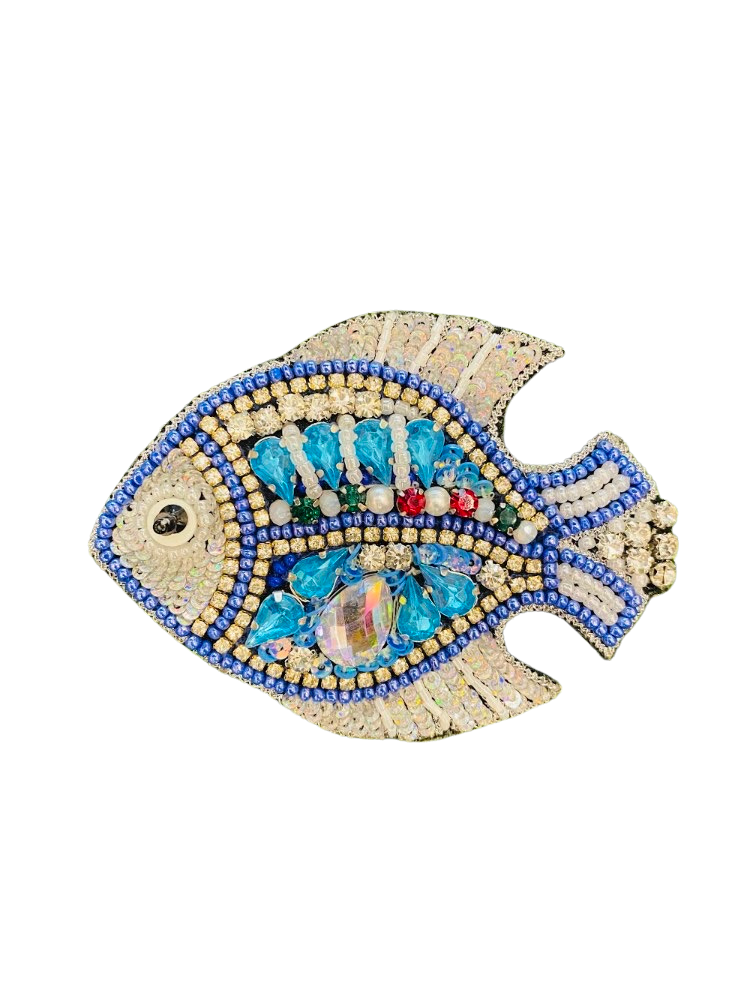 Fish Multicoloured Brooch
