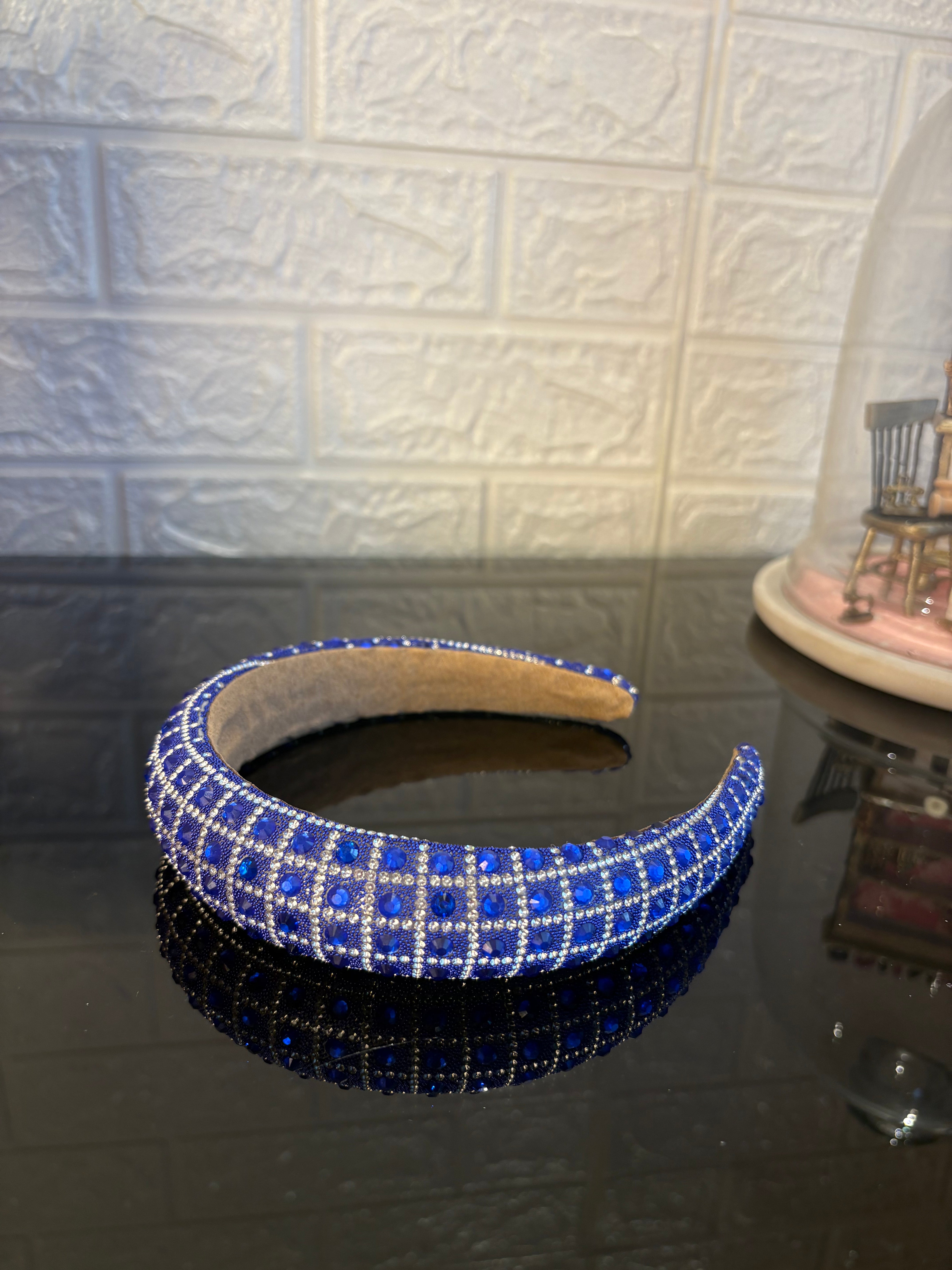 Dark Blue Stella Shine Headband