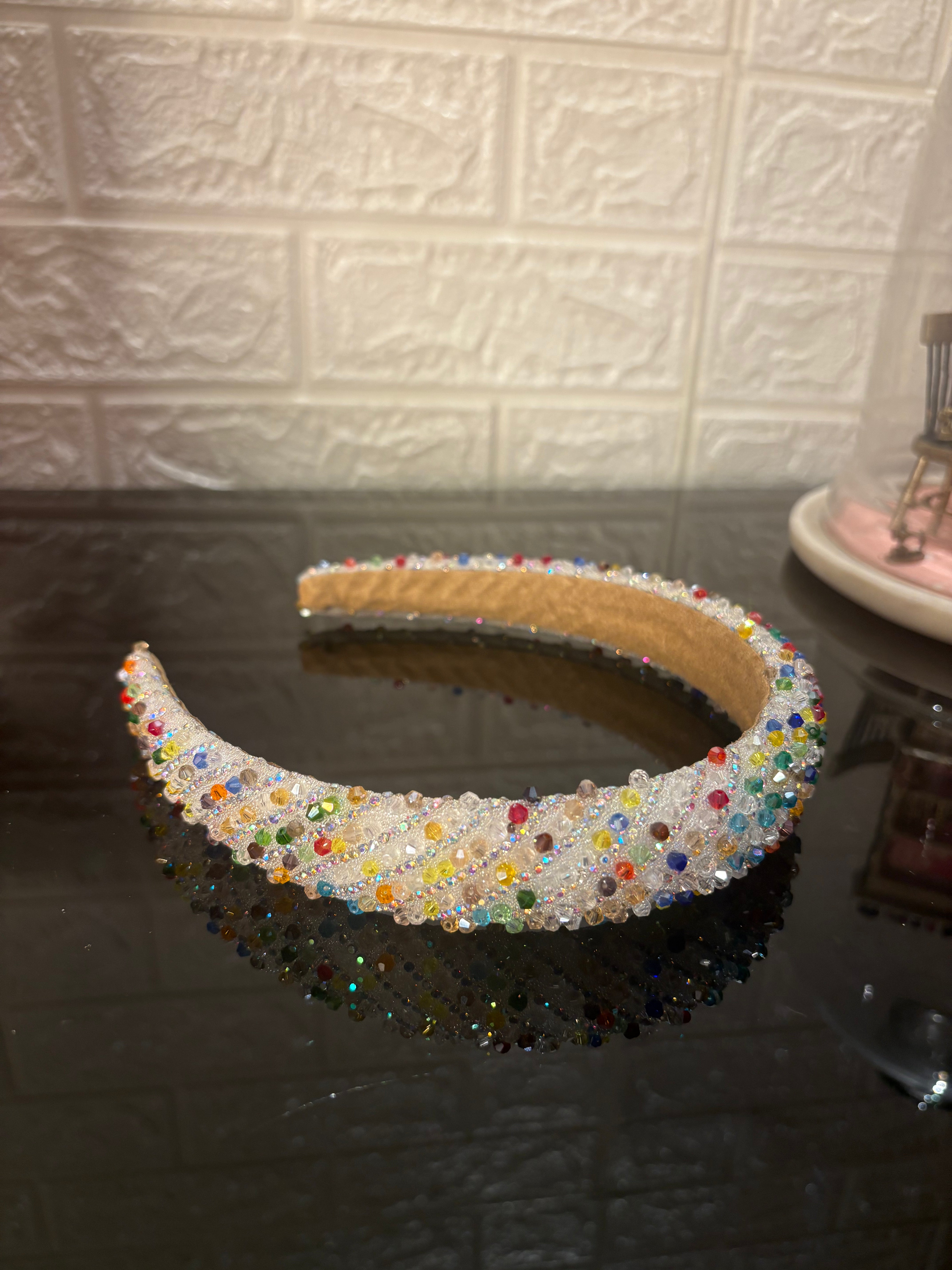 Multicolor Dazzle Crown Headband