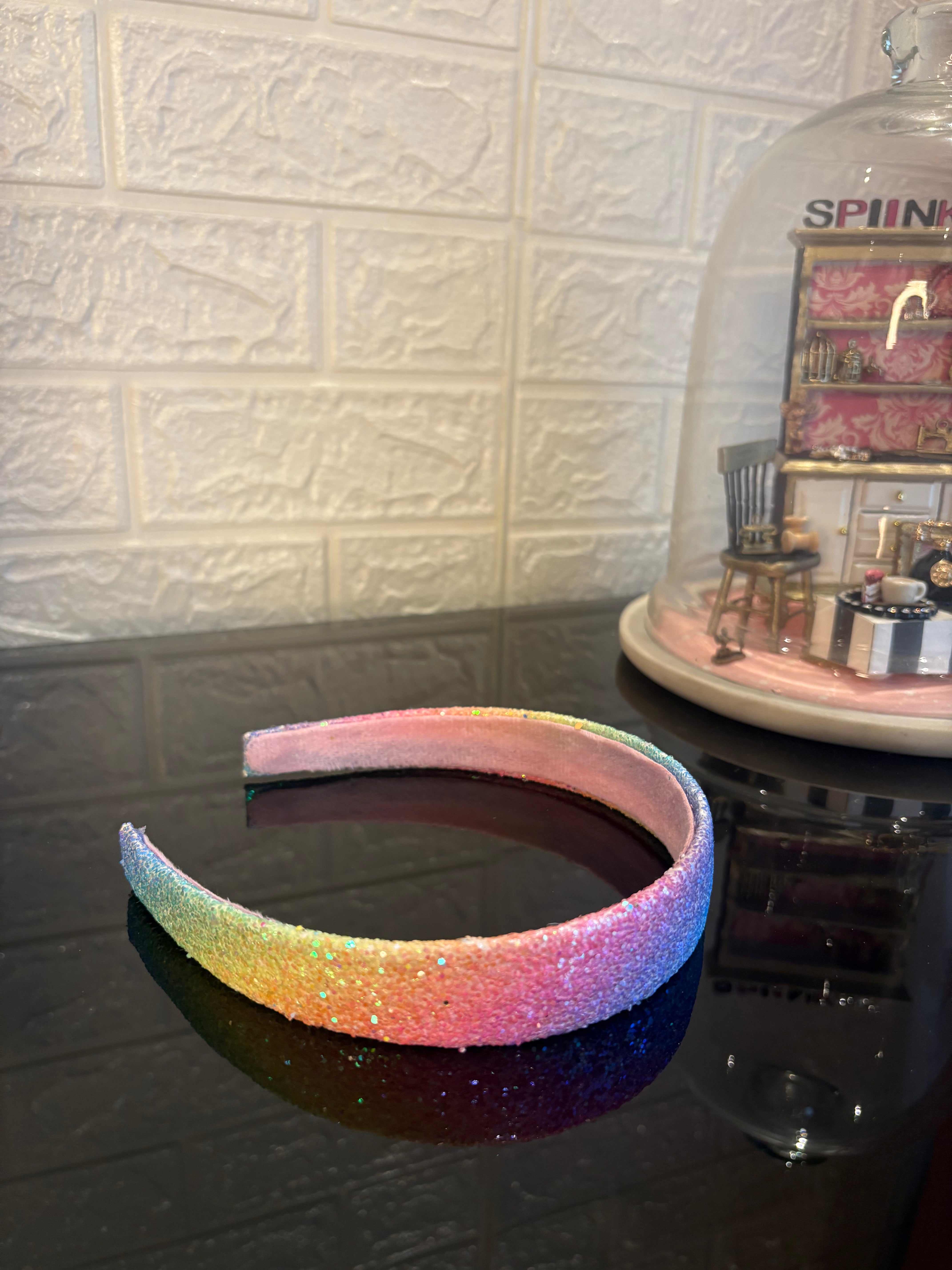 Rainbow Stardust Headband