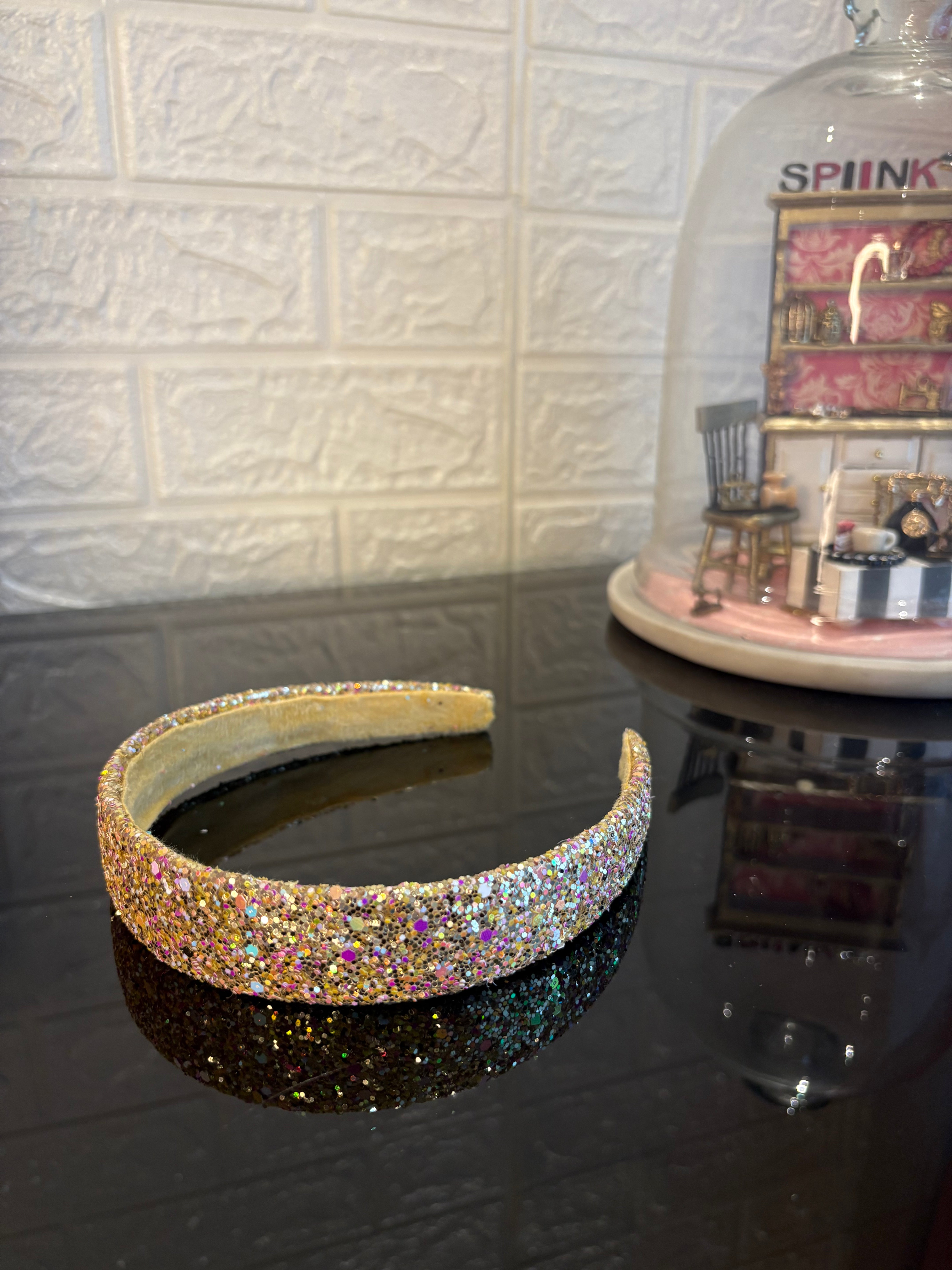 Gold Stardust Headband