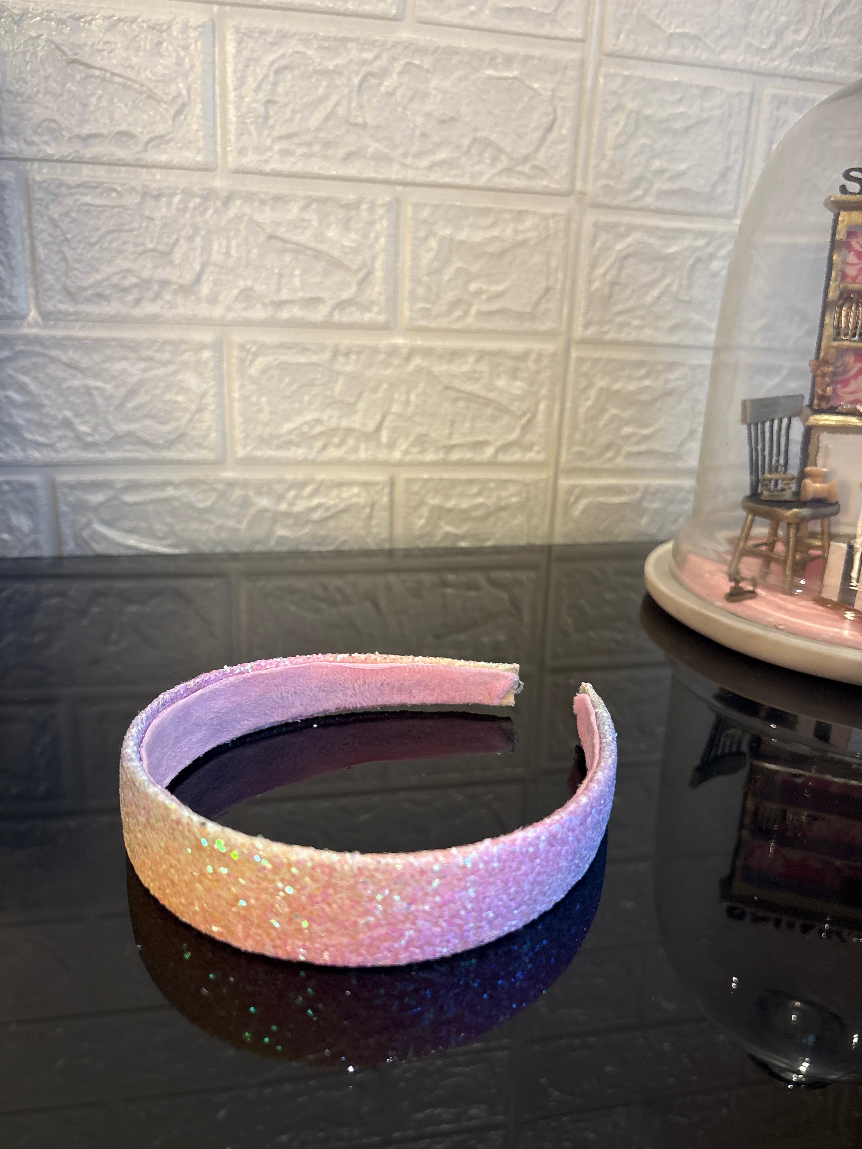 Pink Rainbow Stardust Headband