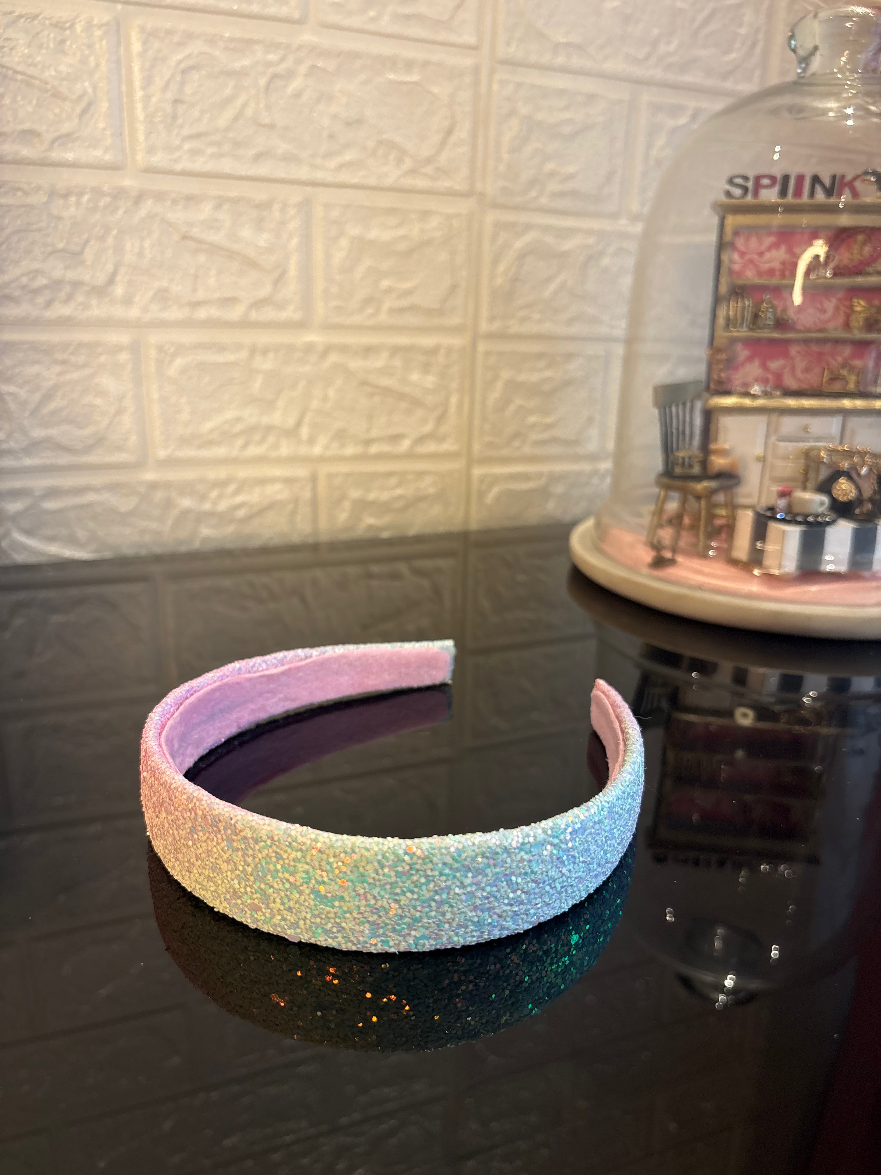 Yellow Rainbow Stardust Headband