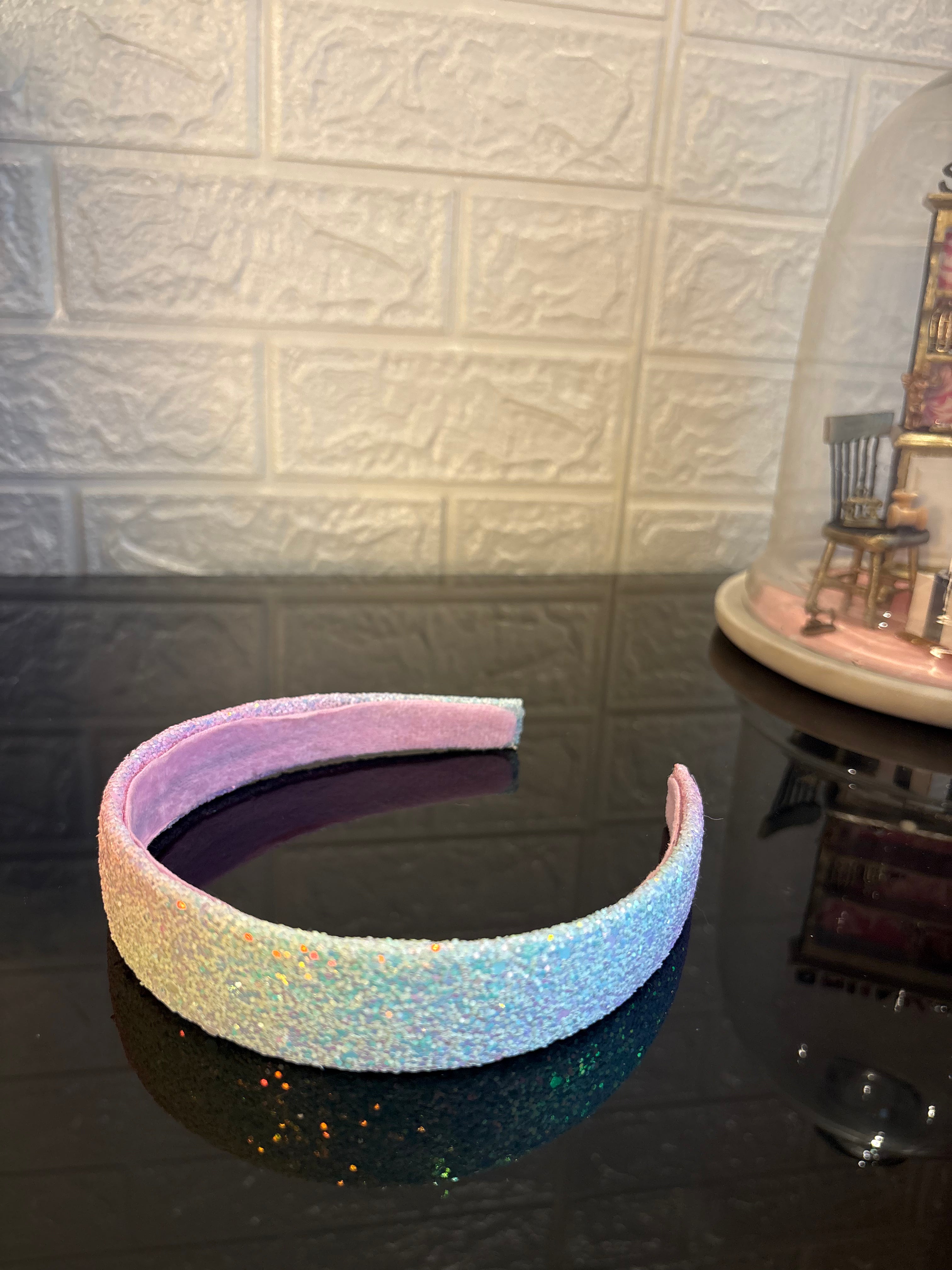 Yellow Rainbow Stardust Headband