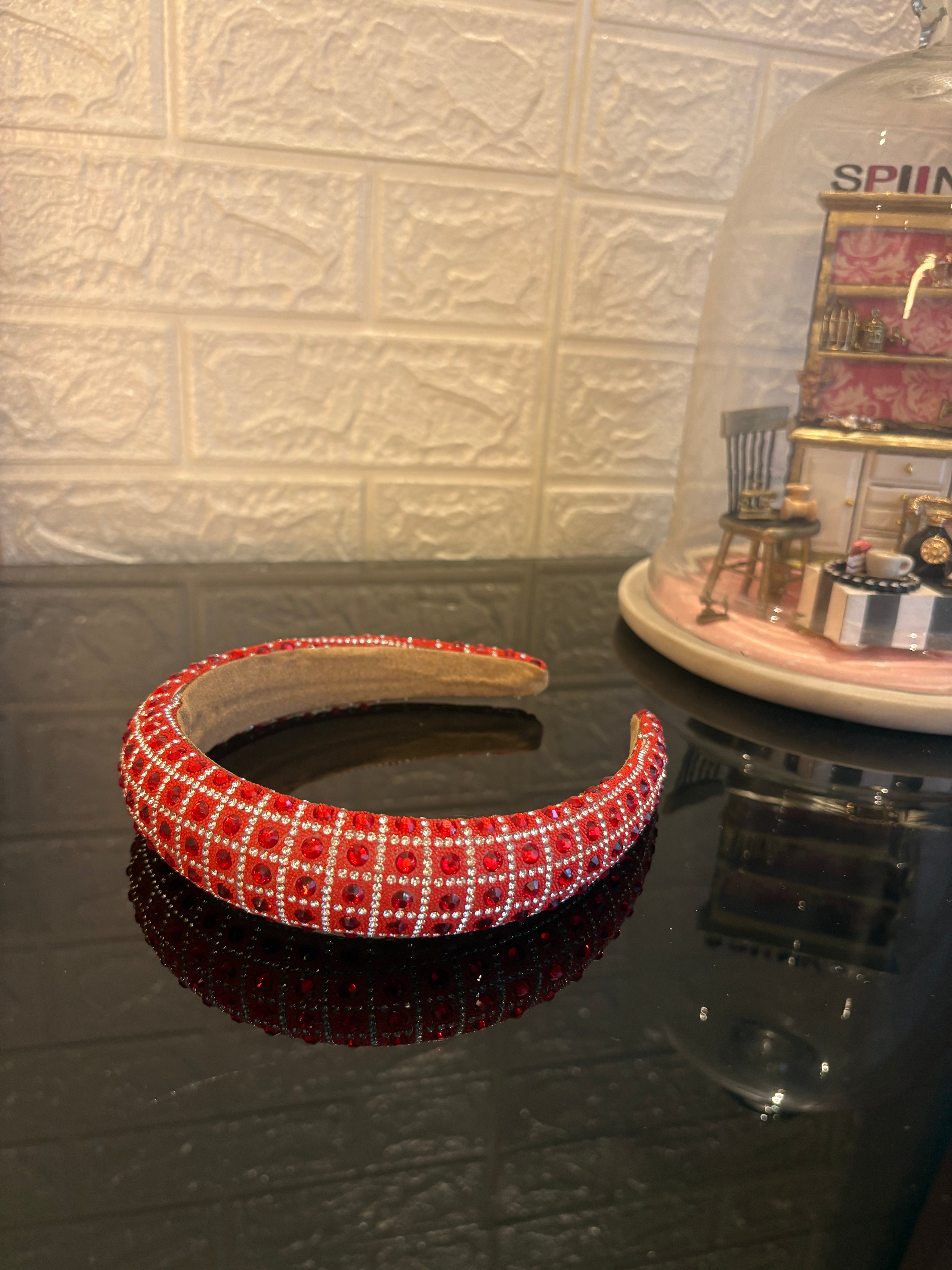 Red Stella Shine Headband