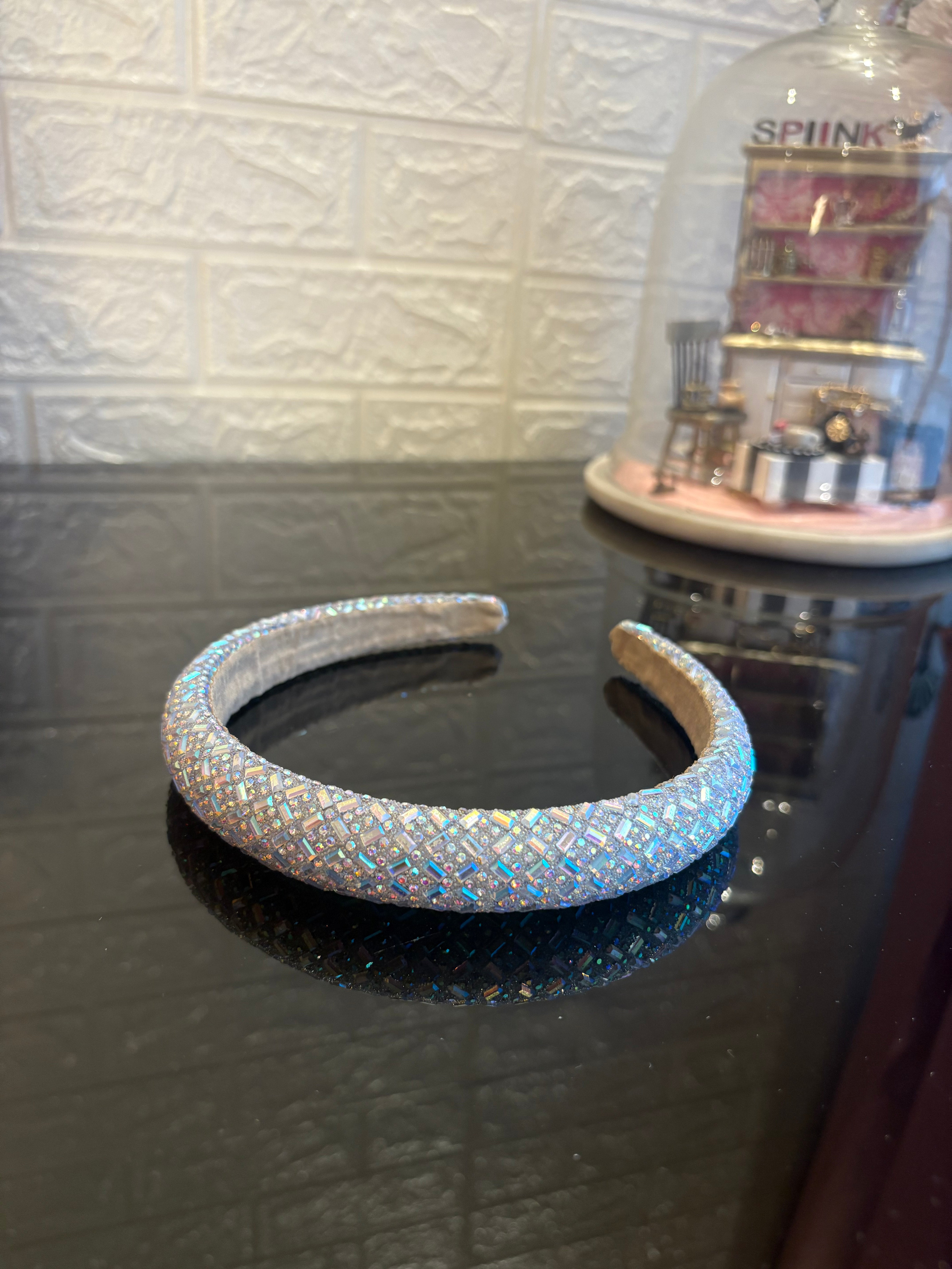 Rainbow Crystal Glam Headband