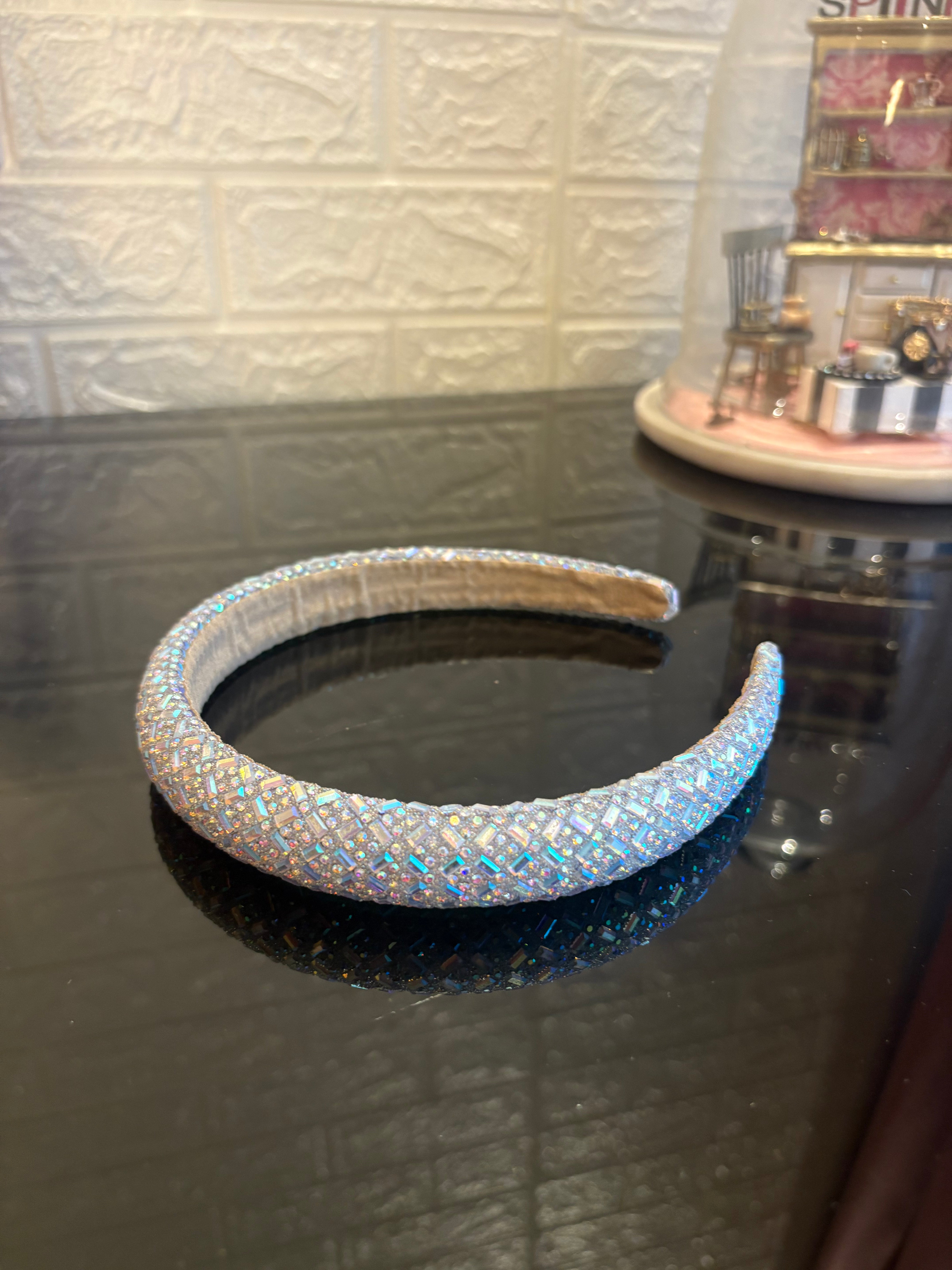 Rainbow Crystal Glam Headband