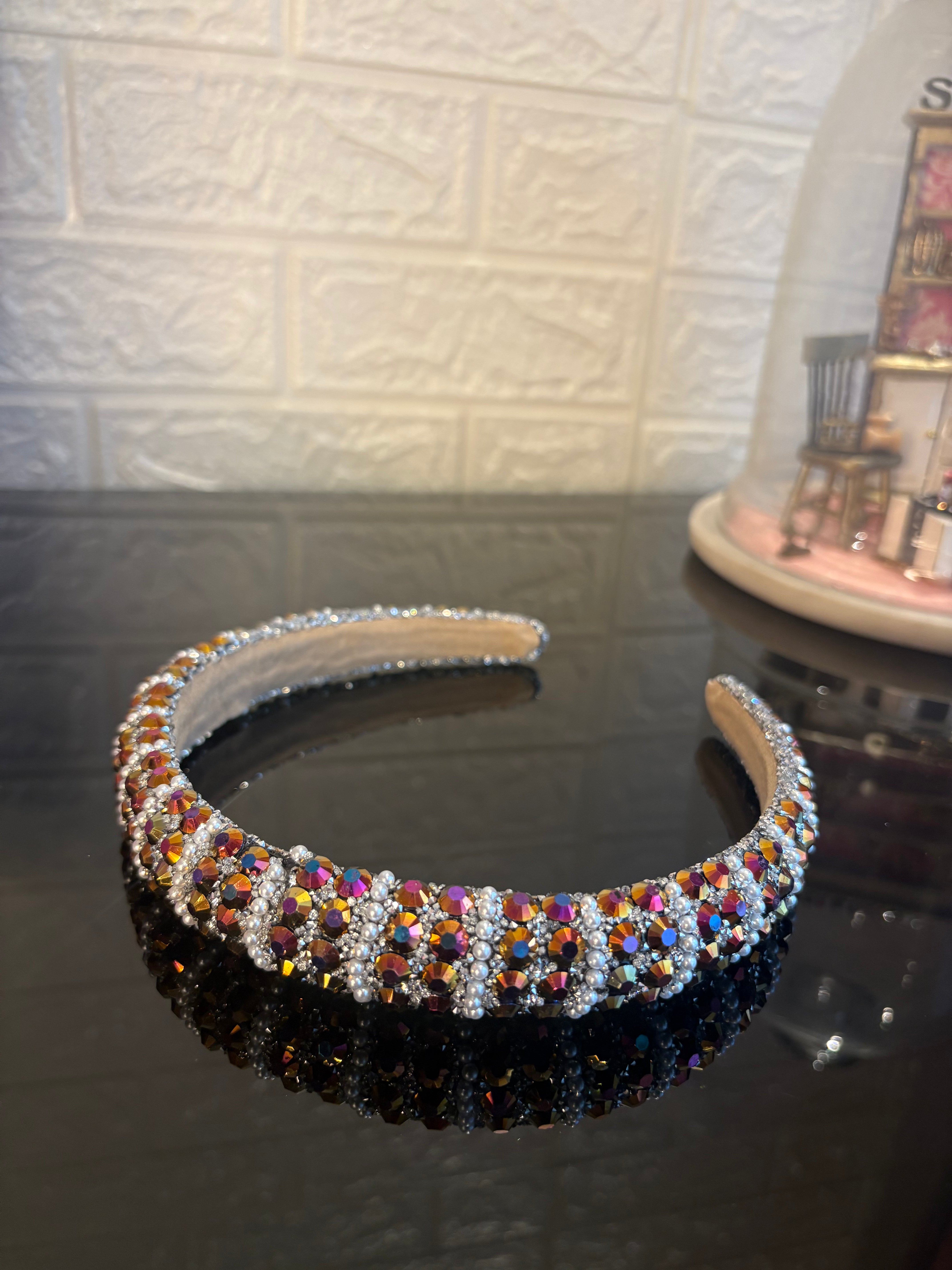 Brown Twinkle Headband