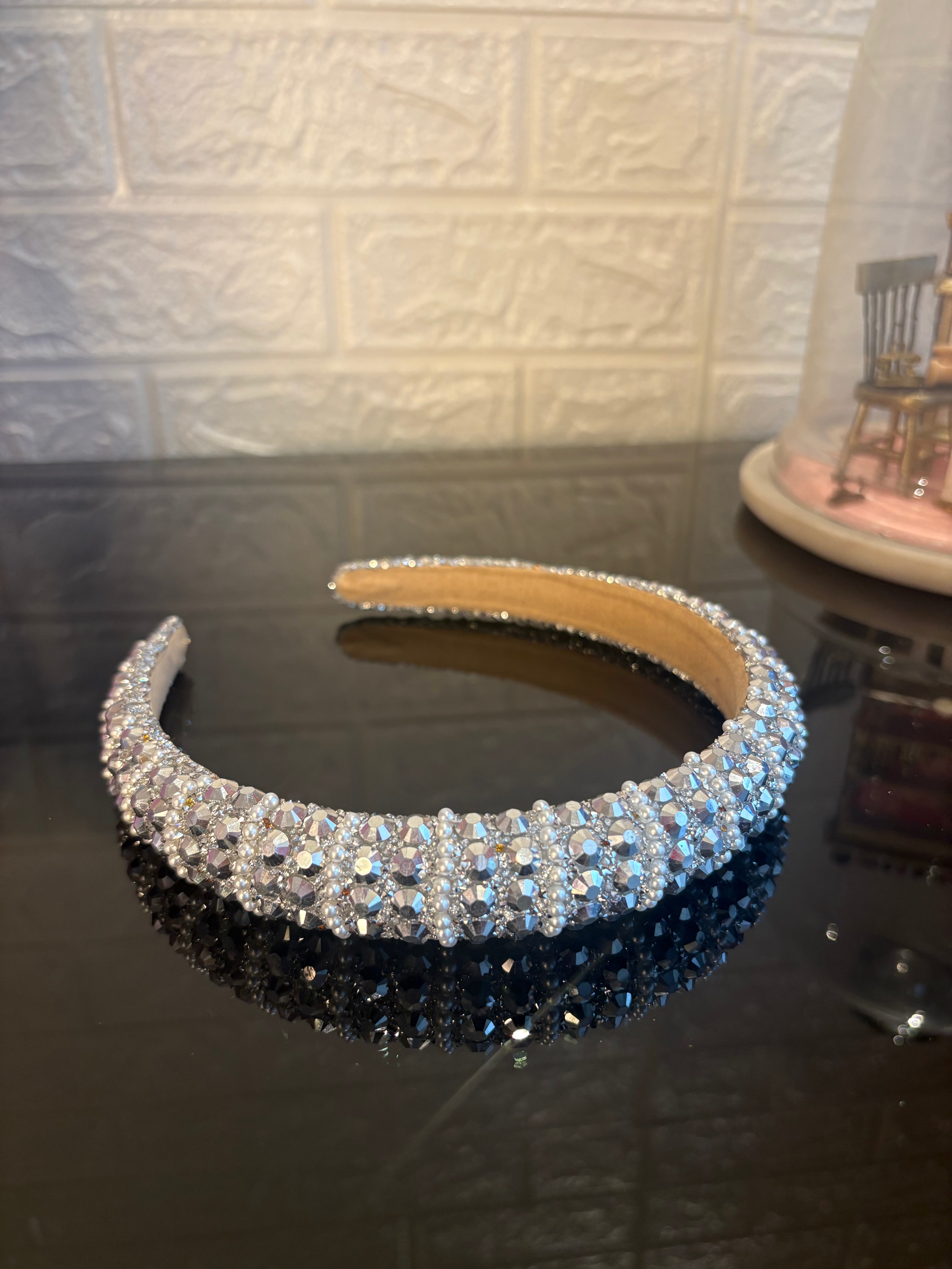 Silver Twinkle Headband