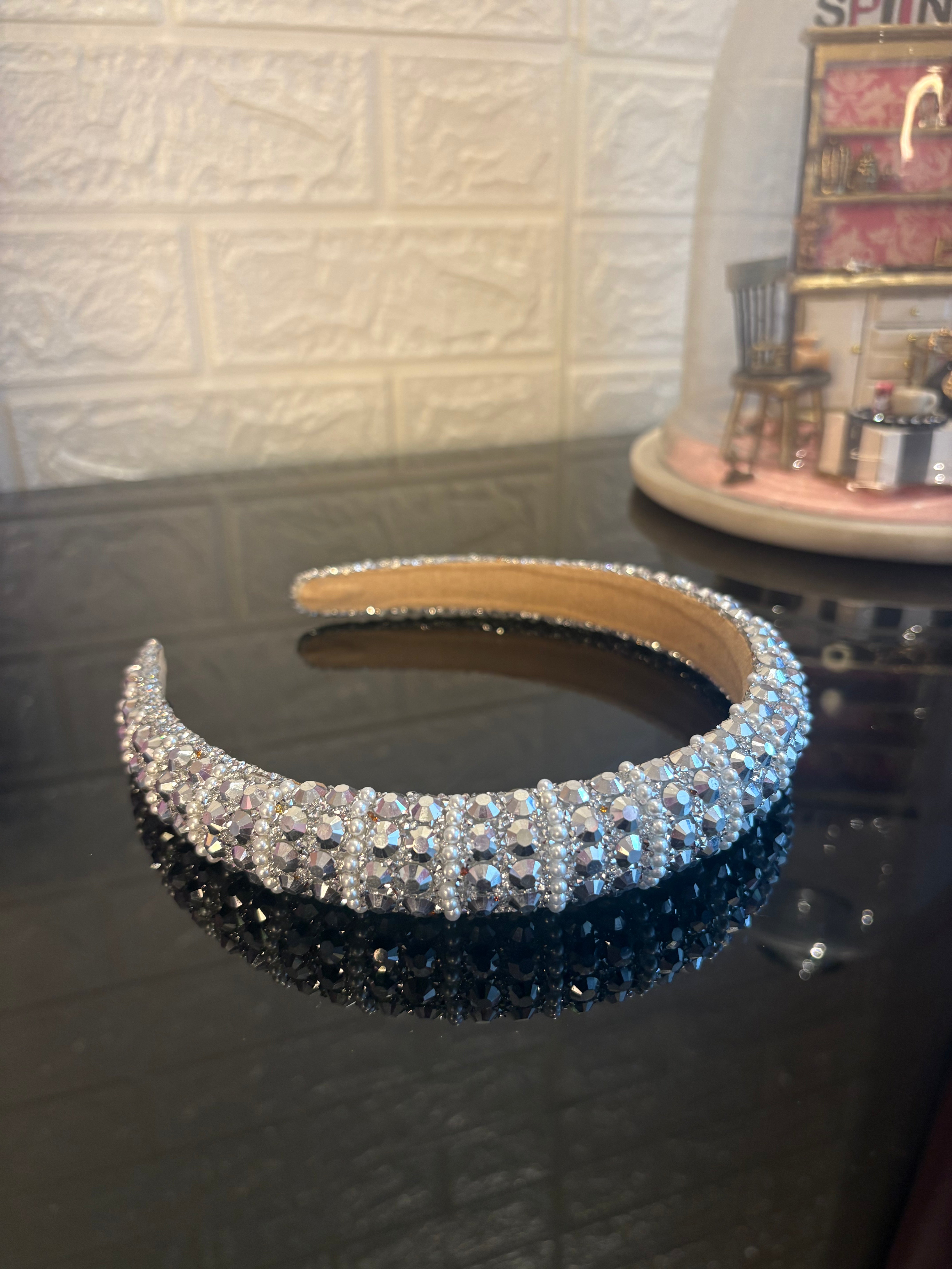 Silver Twinkle Headband