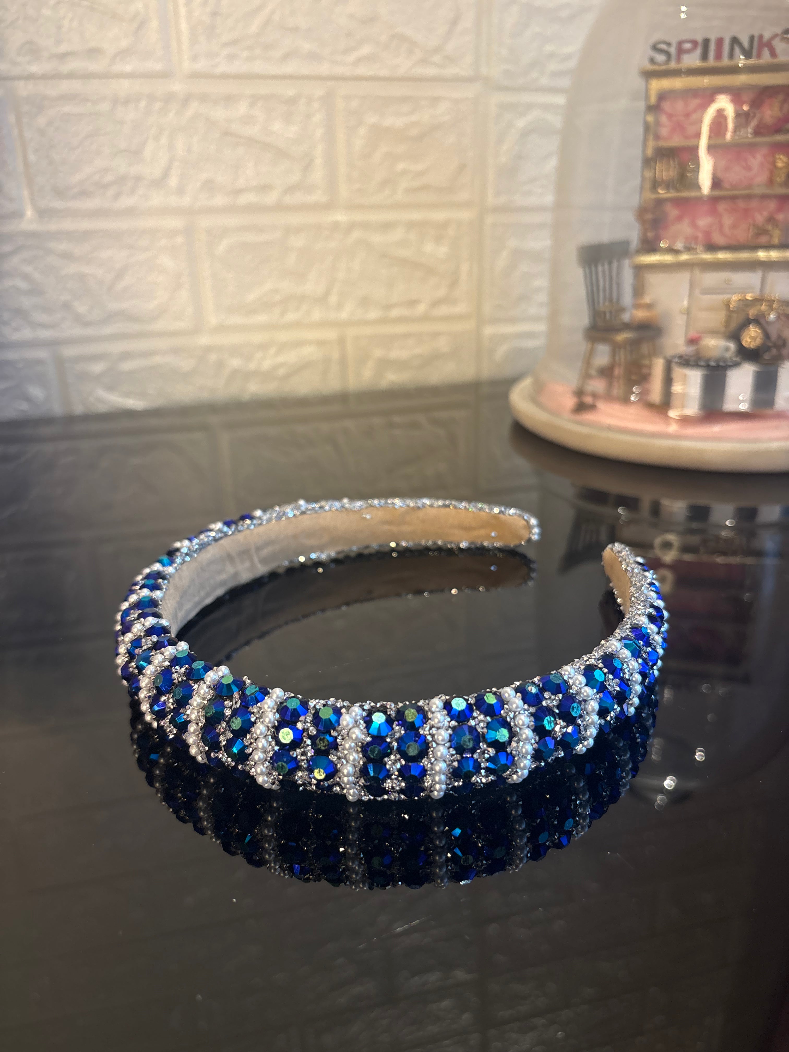Blue Twinkle Headband