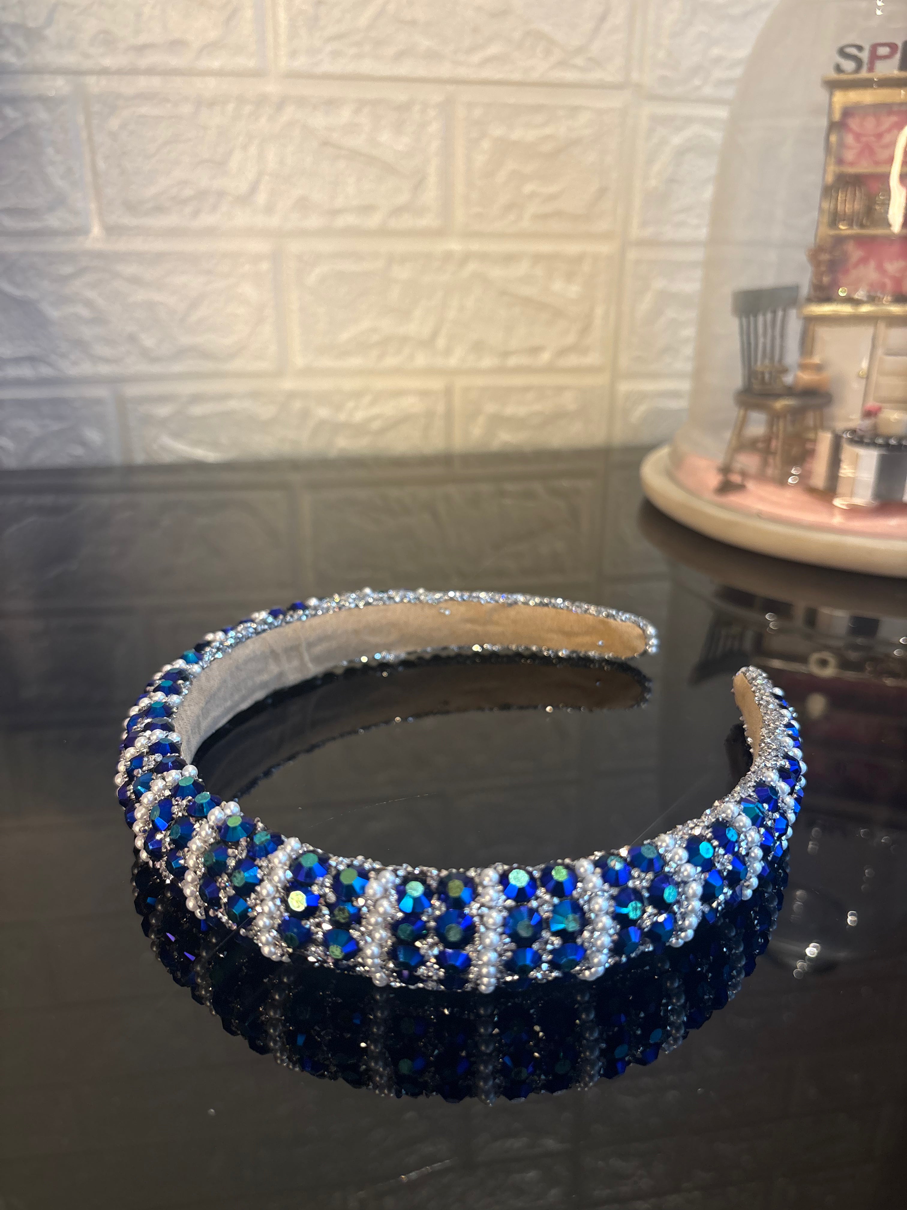 Blue Twinkle Headband