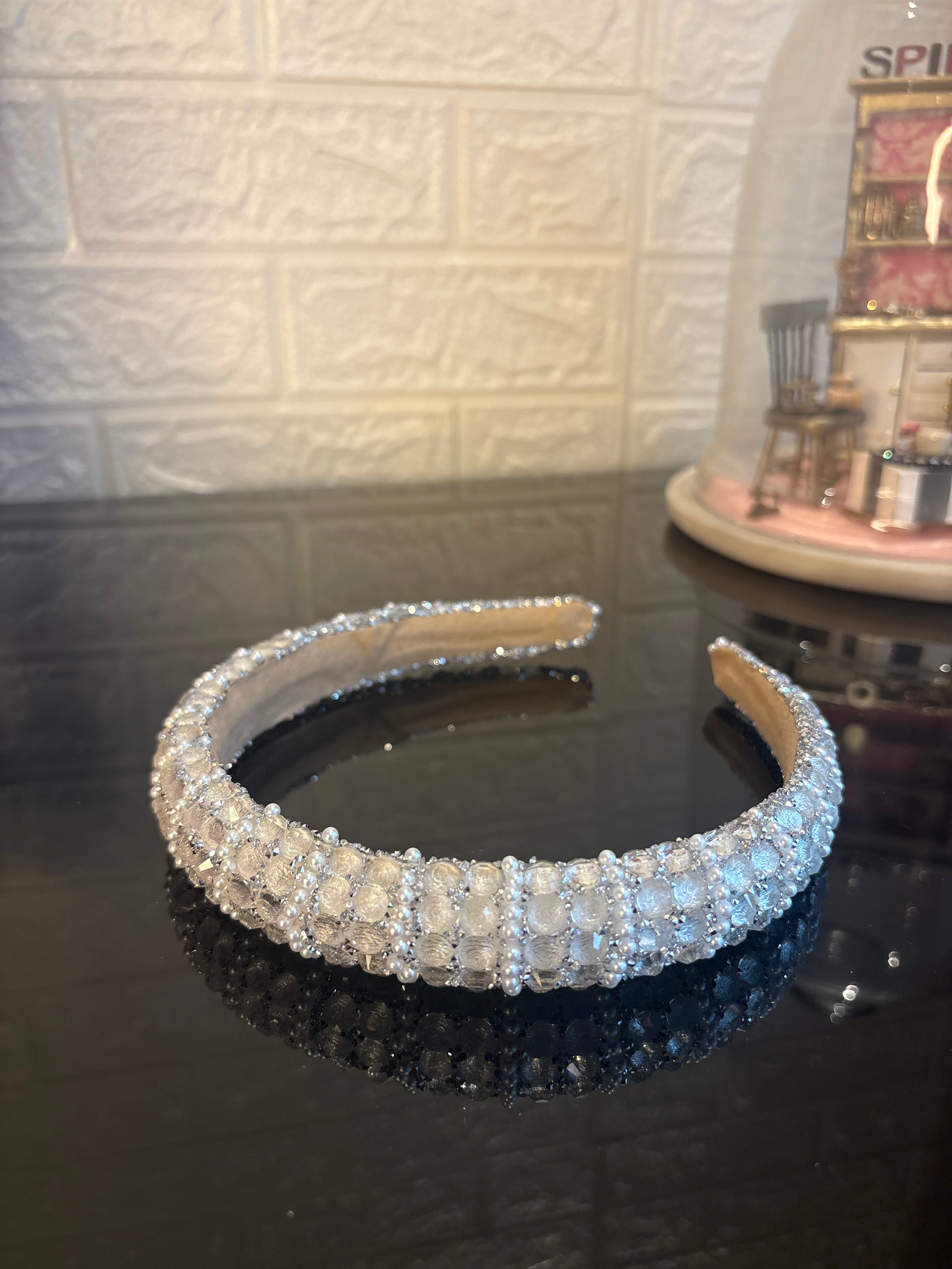 White Twinkle Headband