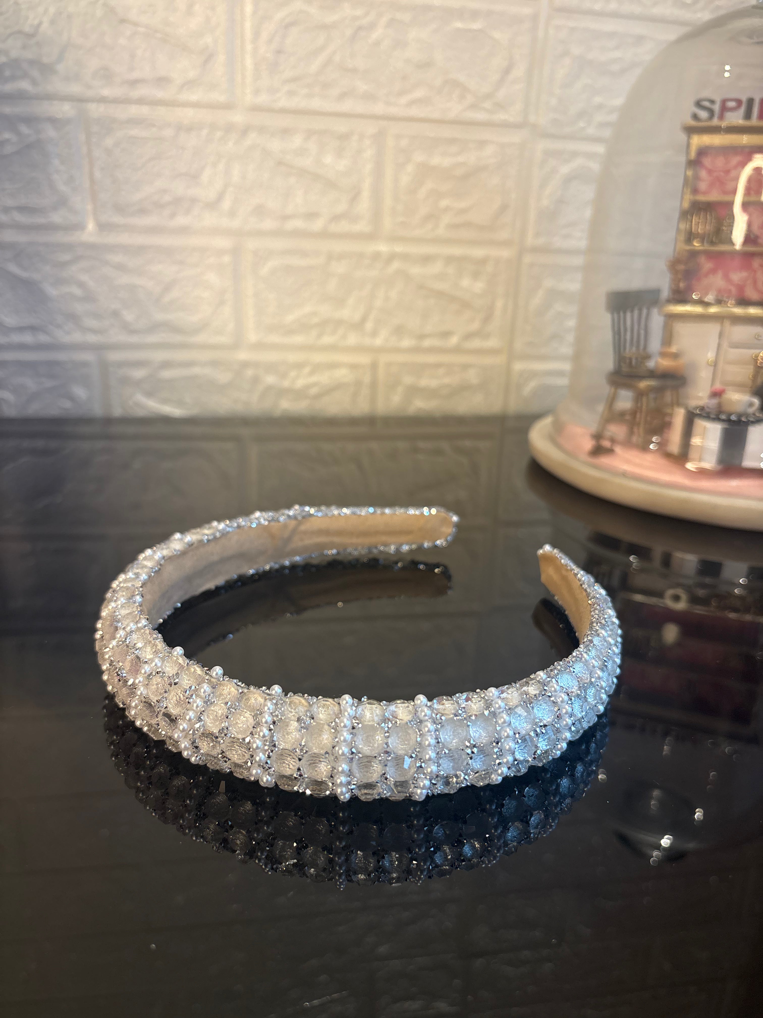 White Twinkle Headband