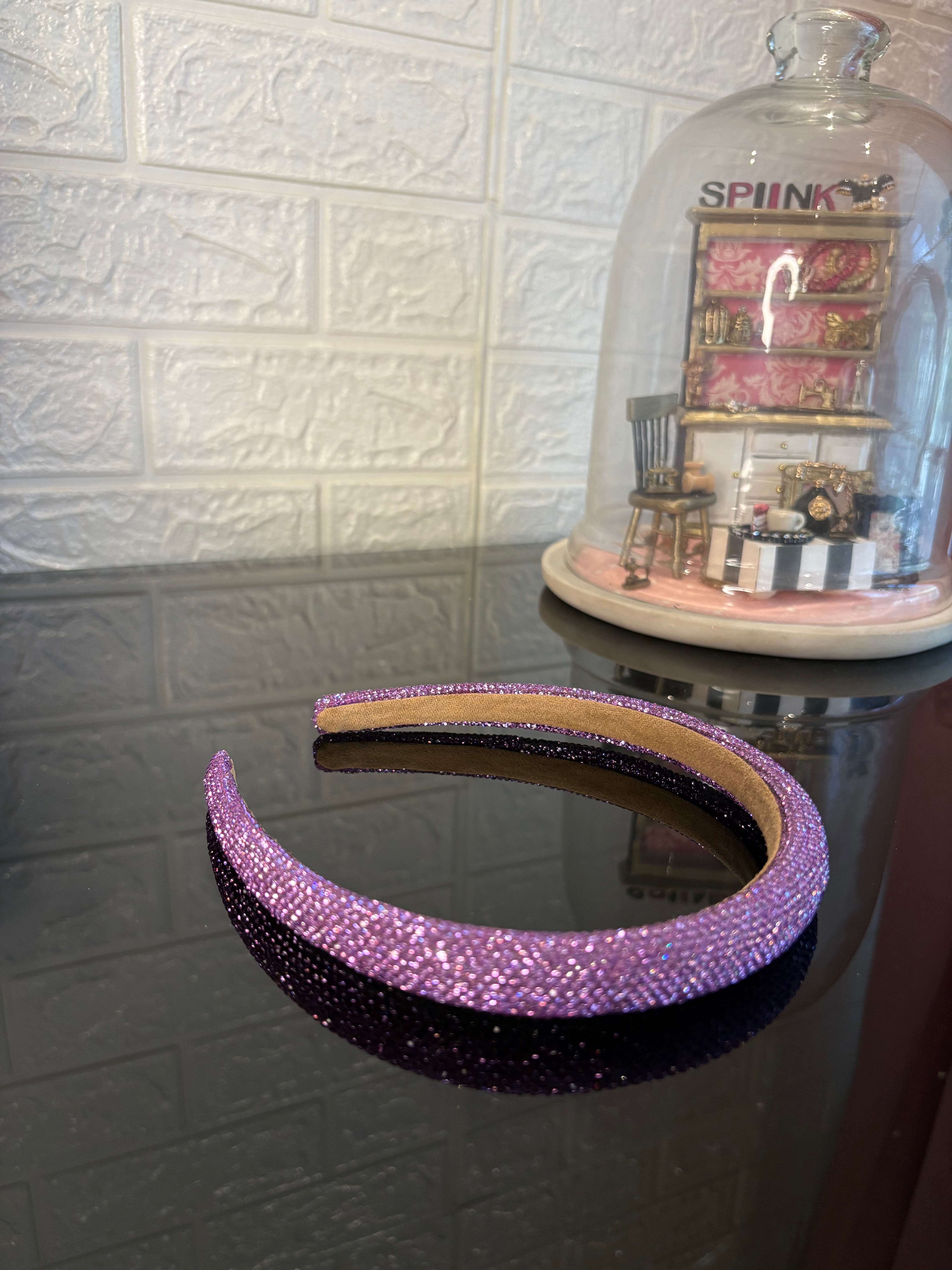 Purple Sugar Sparkle Hairband
