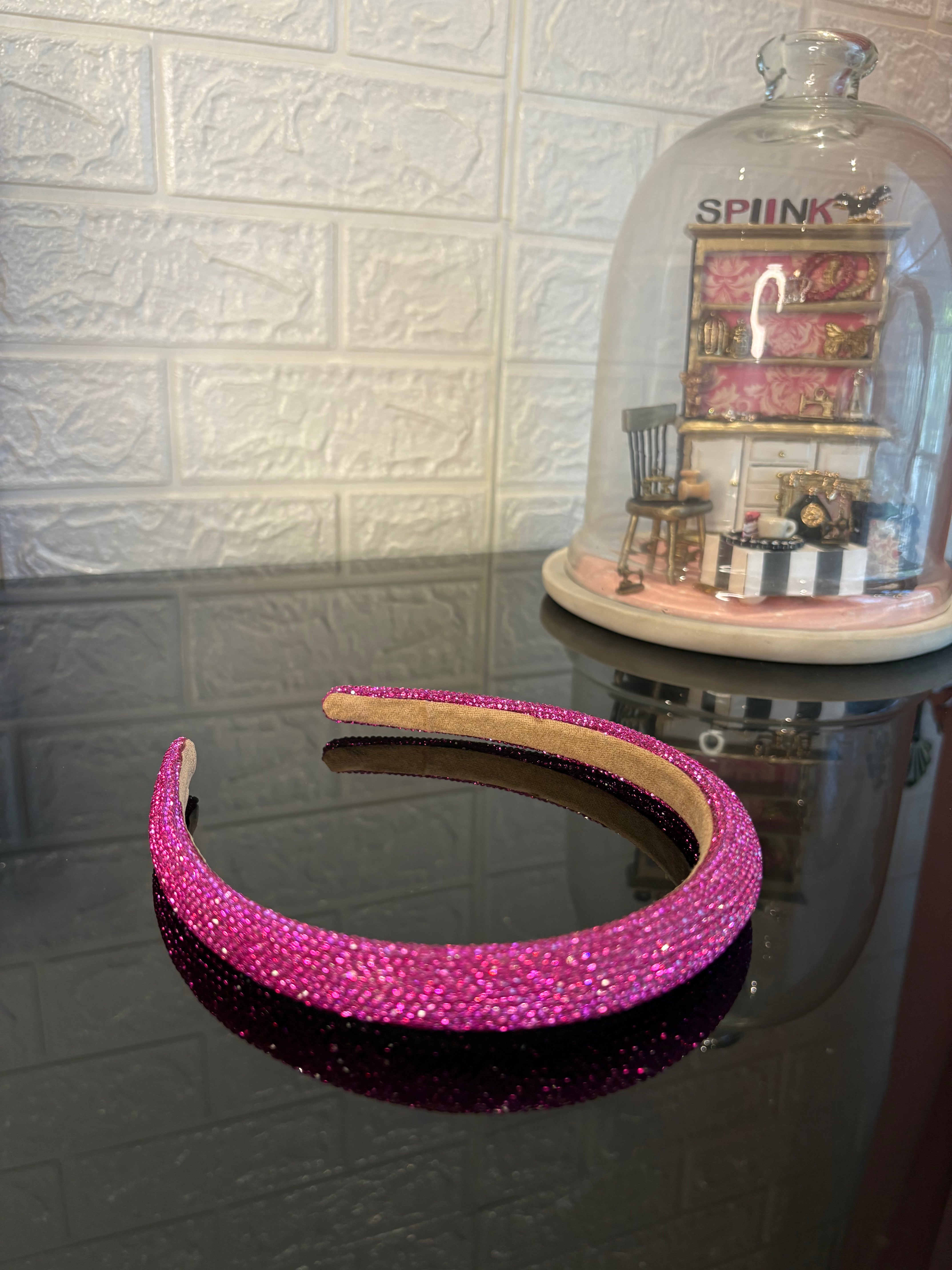 Hot Pink Sugar Sparkle Hairband
