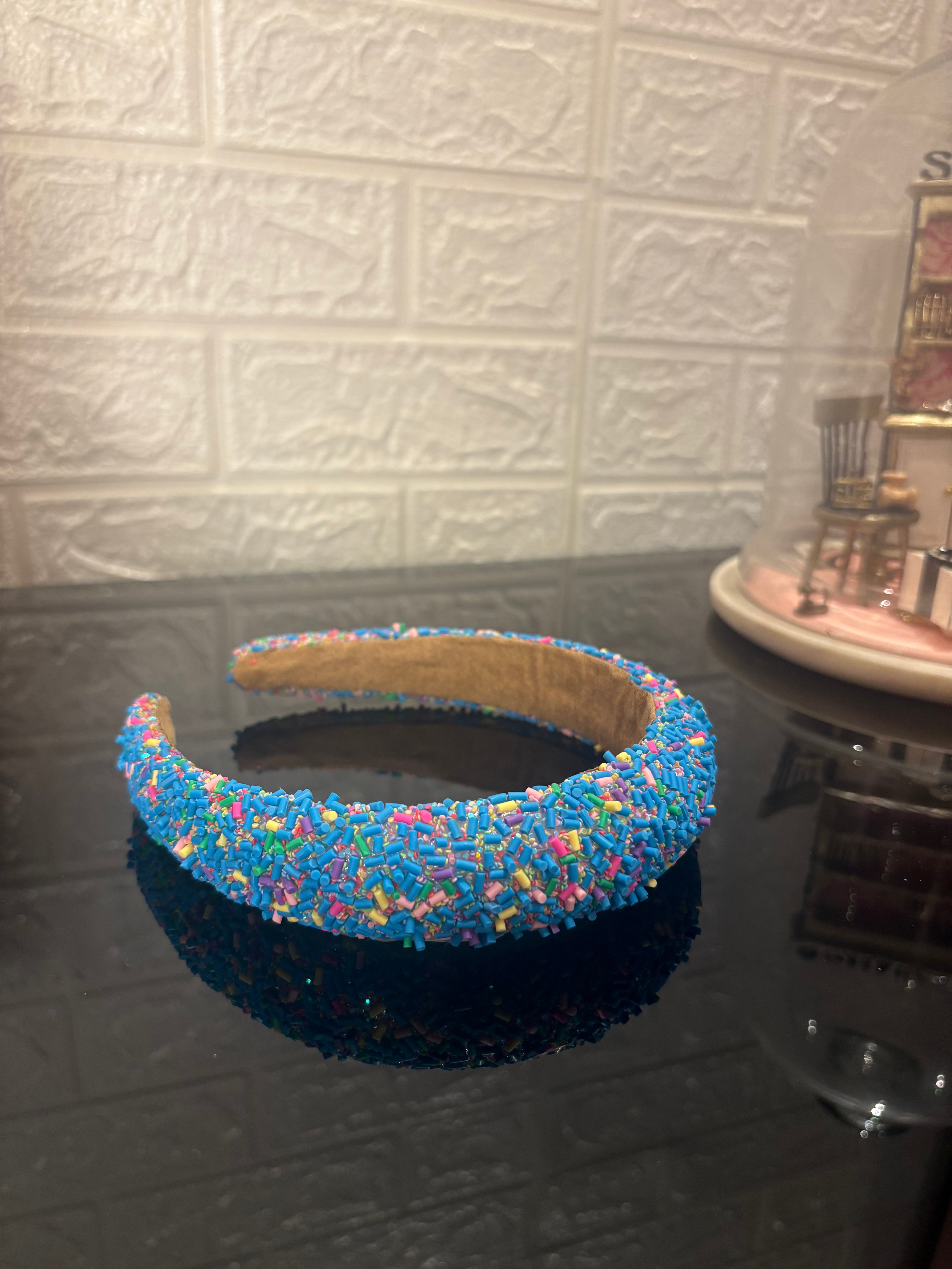 Blue Sprinkle Hairband