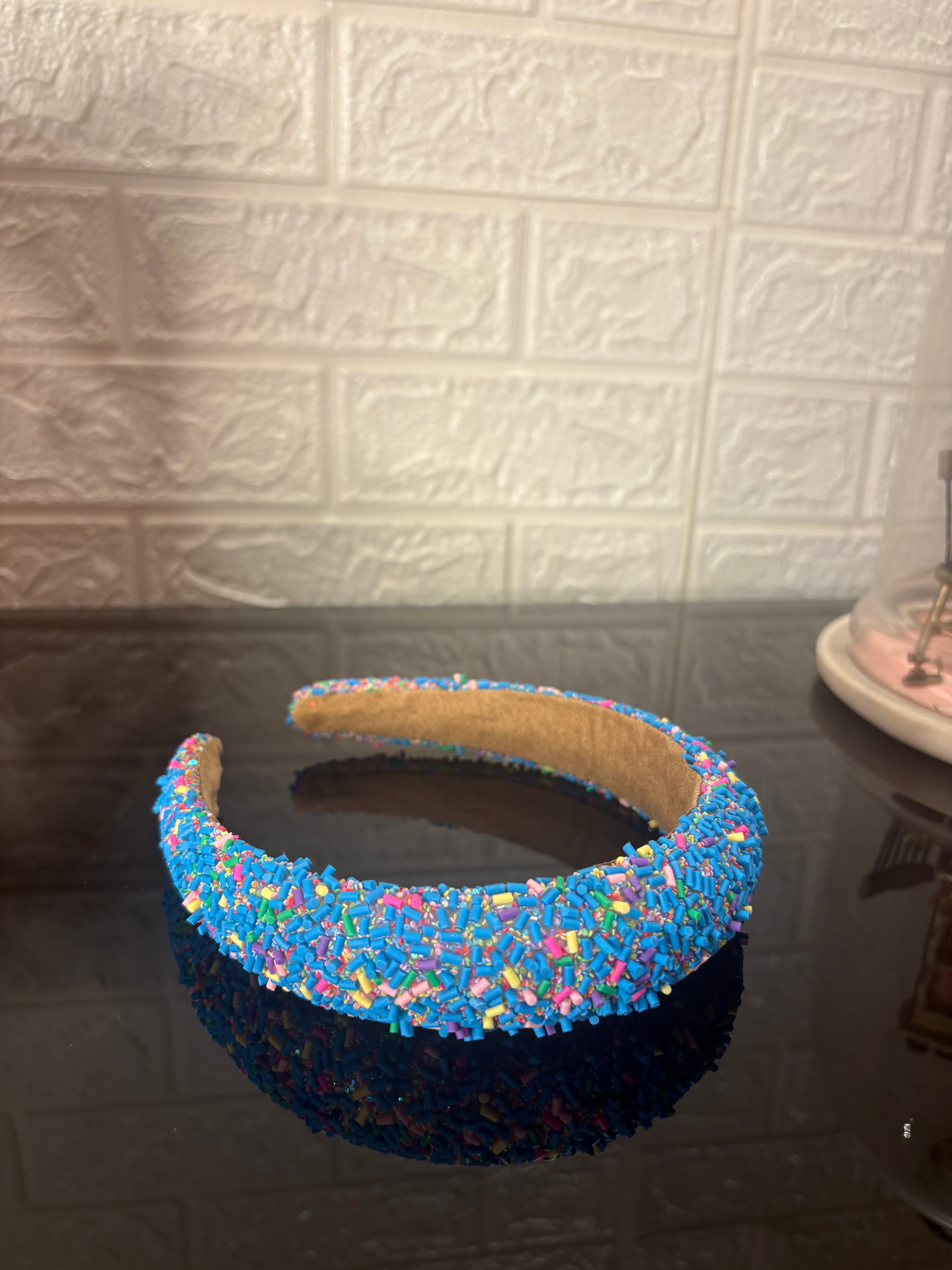 Blue Sprinkle Hairband