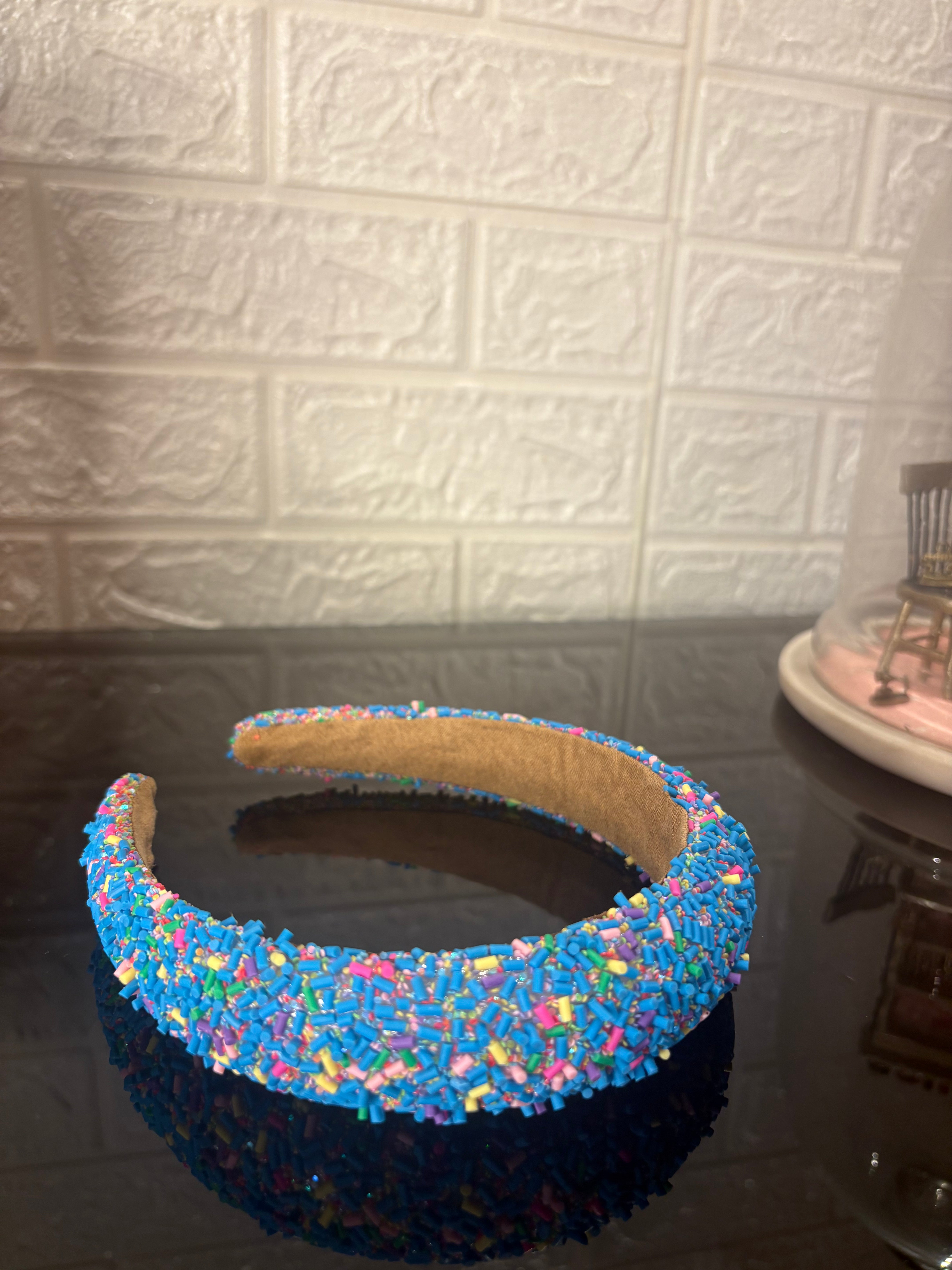 Blue Sprinkle Hairband