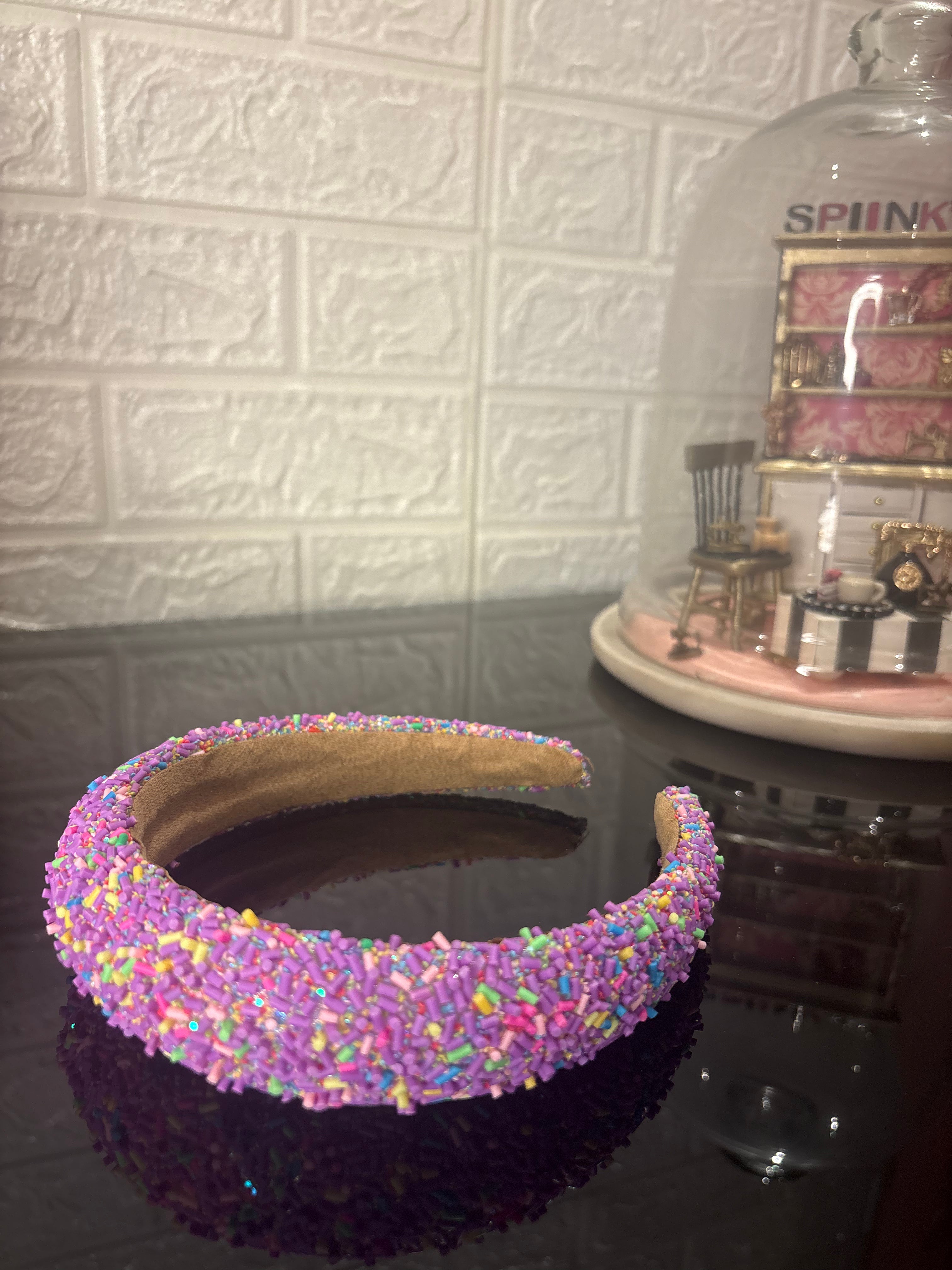 Purple Sprinkle Hairband