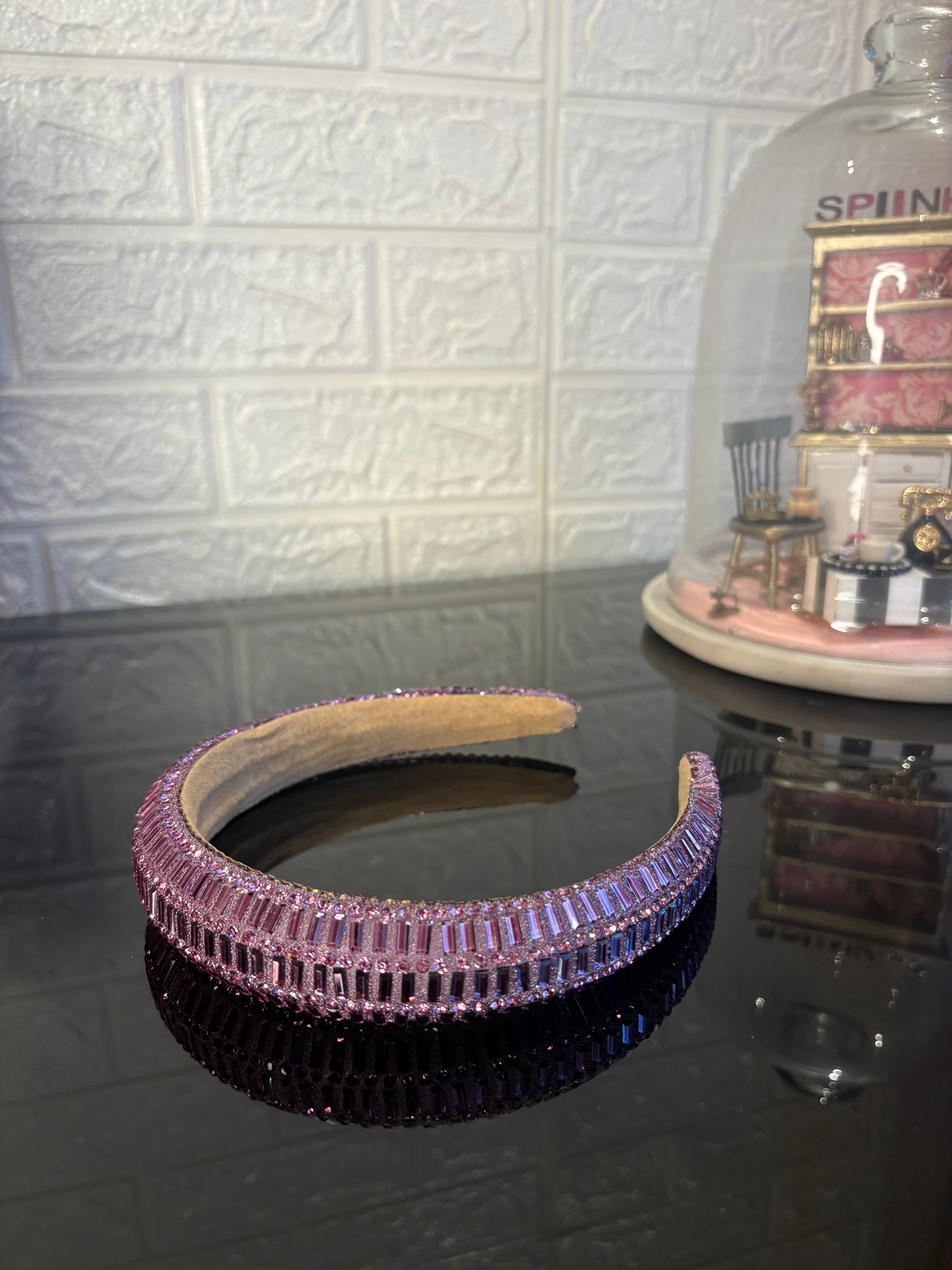 Purple Mirror Shine Hairband