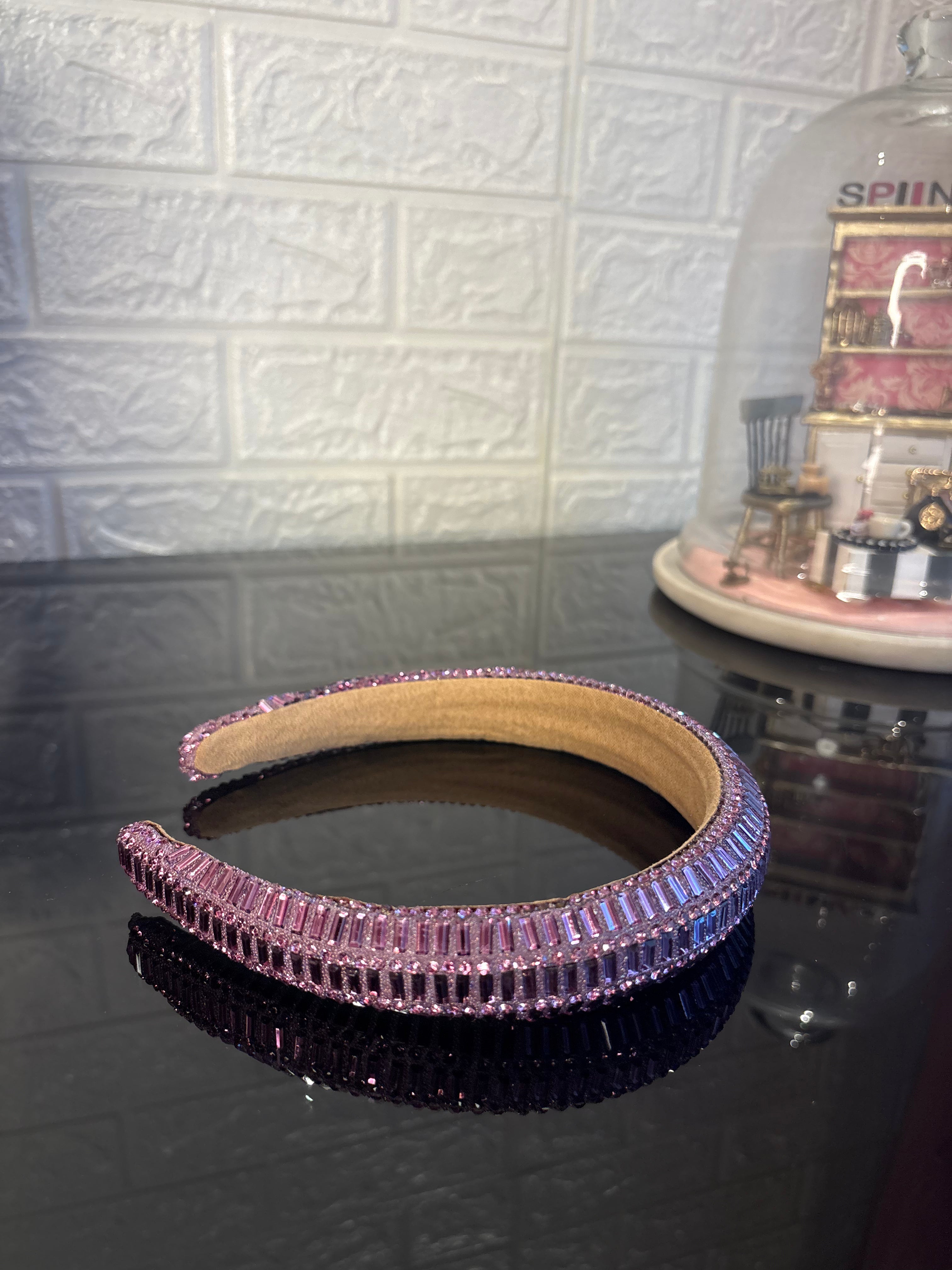 Purple Mirror Shine Hairband