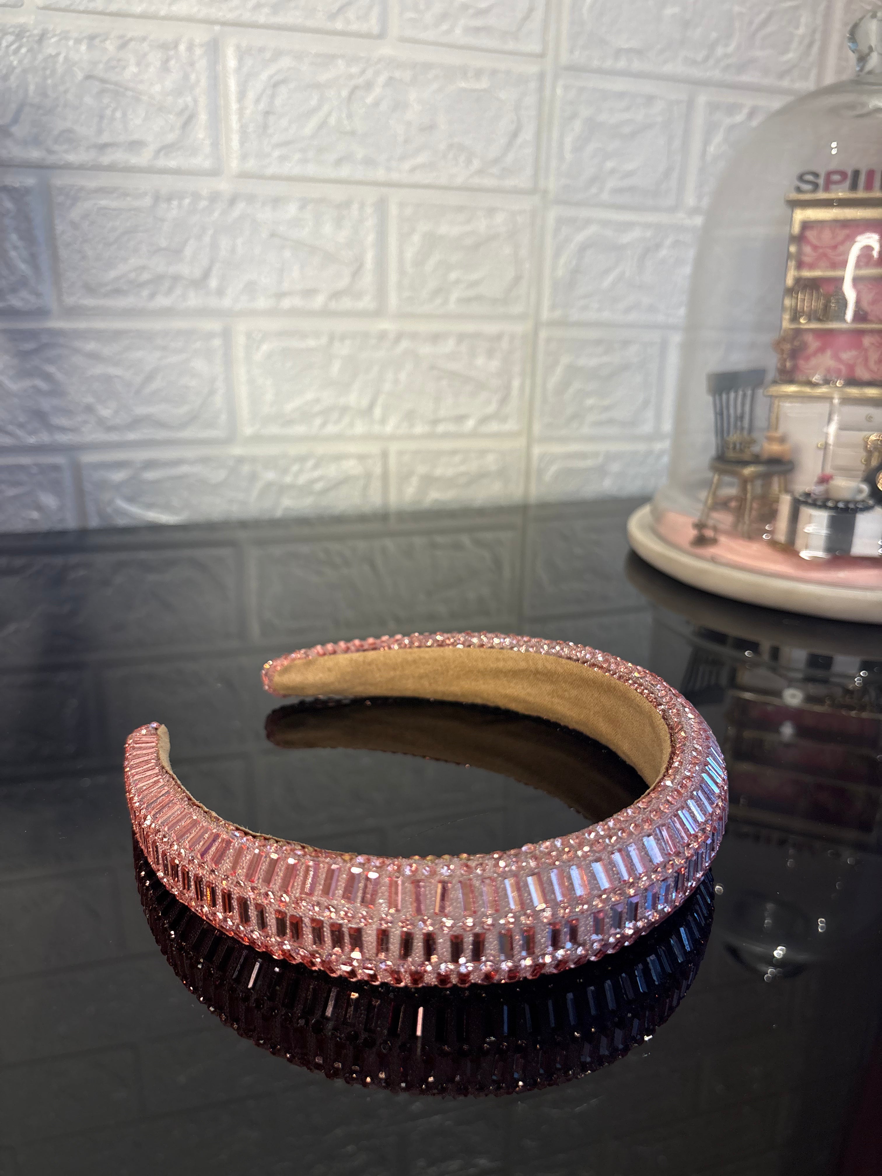 Champagne Mirror Shine Hairband