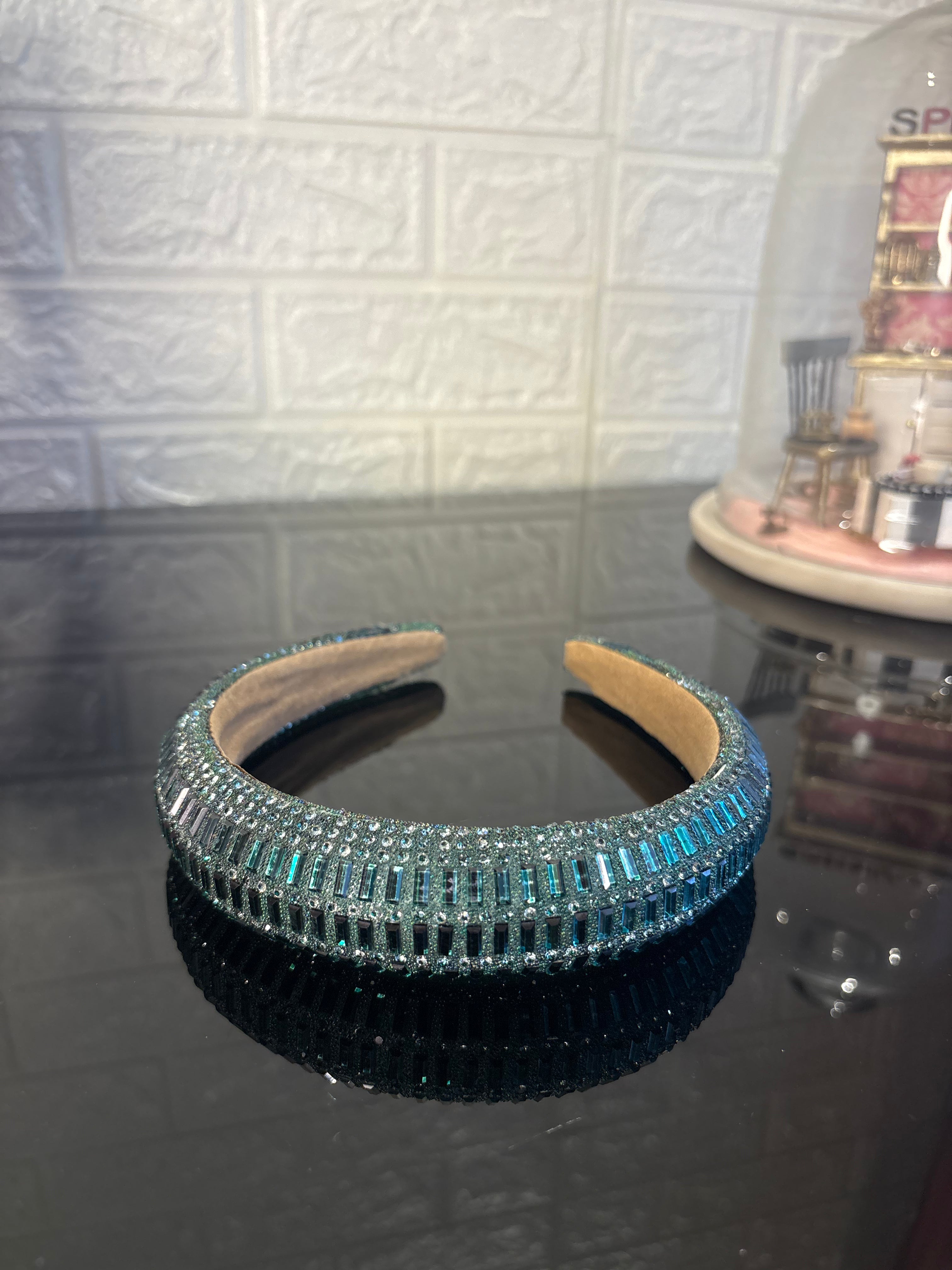 Green Mirror Shine Hairband