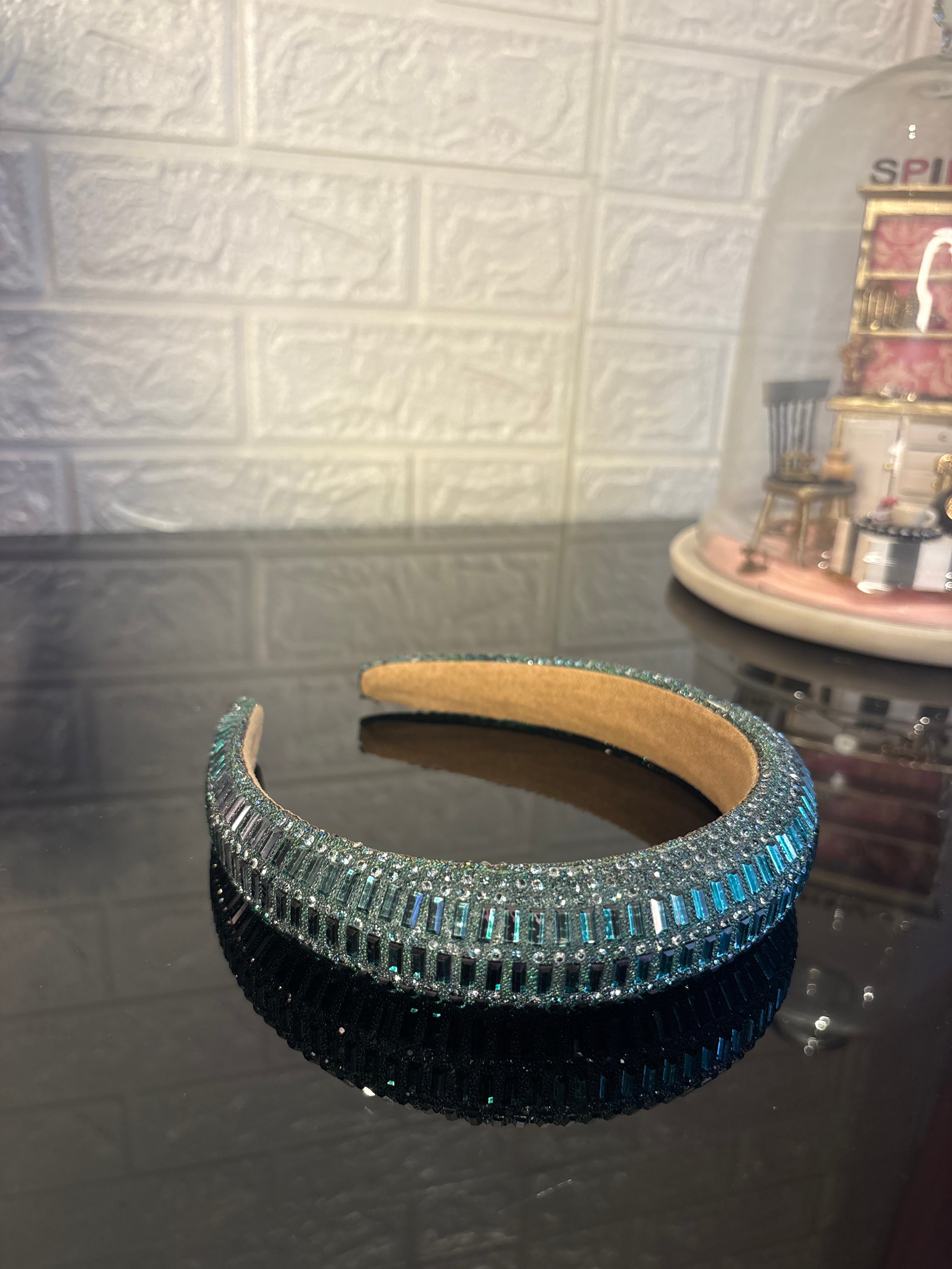 Green Mirror Shine Hairband