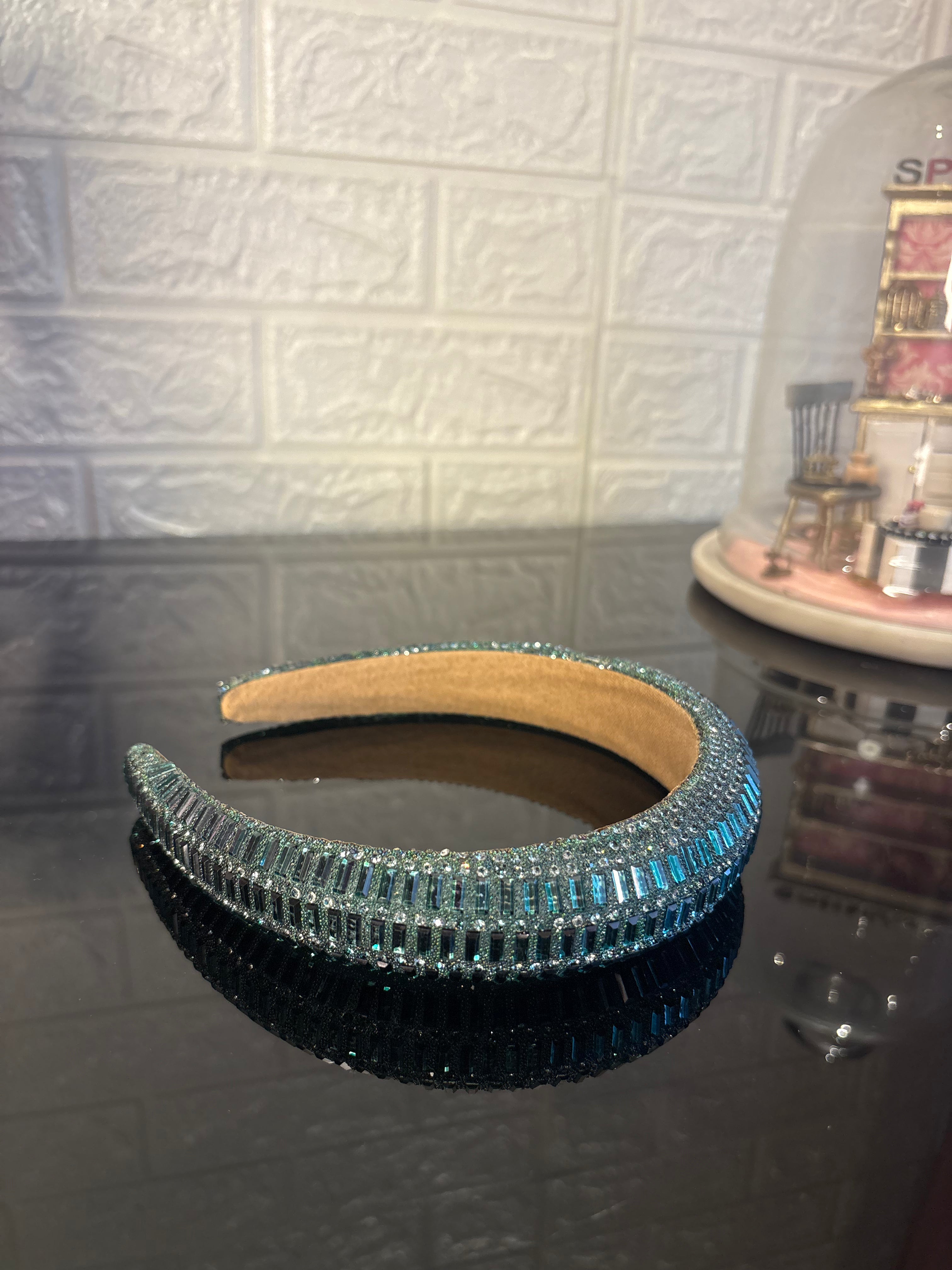 Green Mirror Shine Hairband