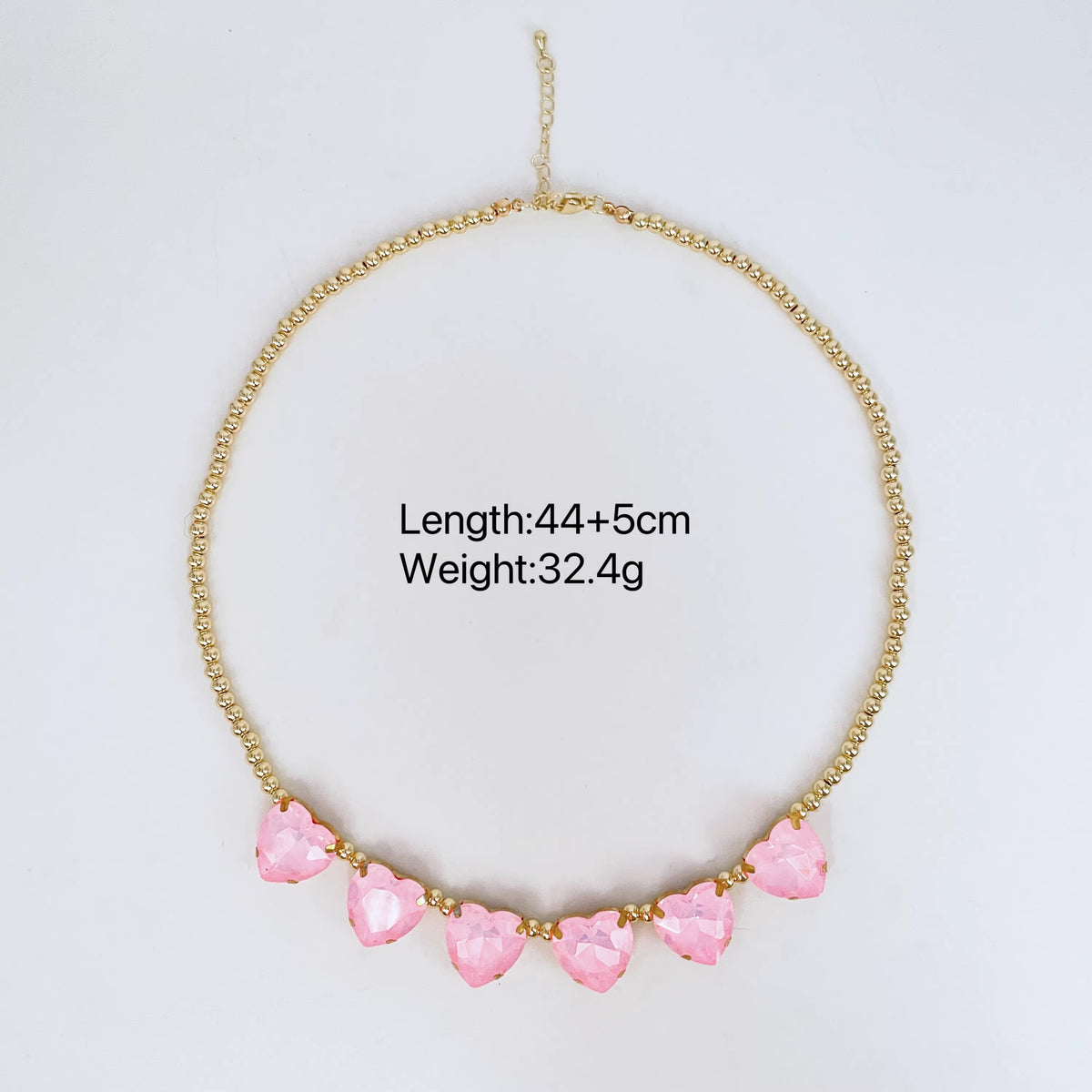 Sweet Heart Crystal Necklace