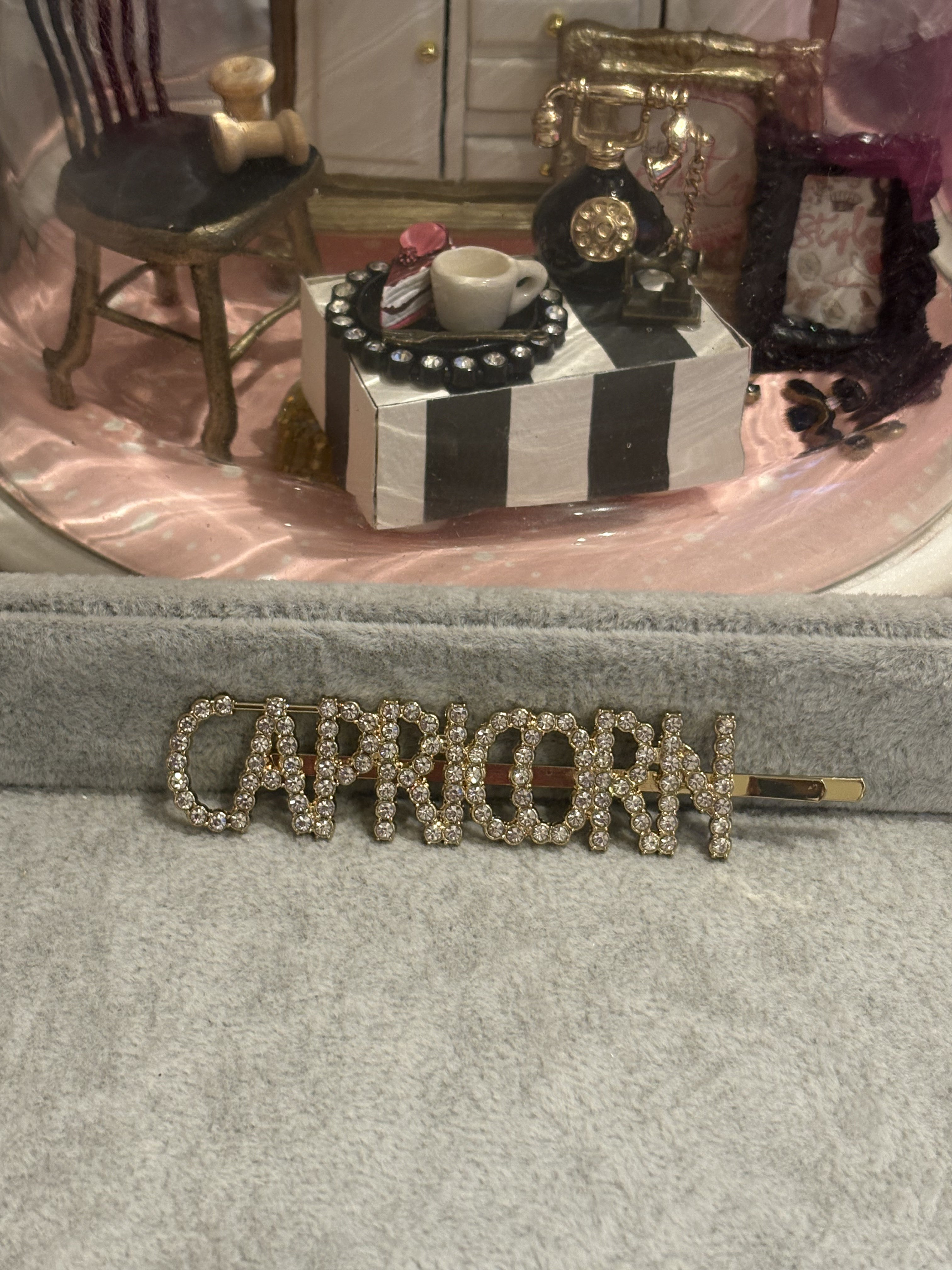 Capricorn Hair Pin