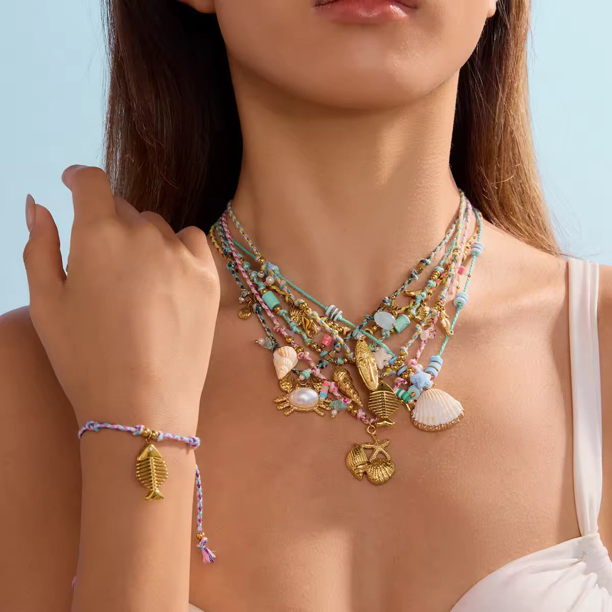 Coastal Seashell Necklace