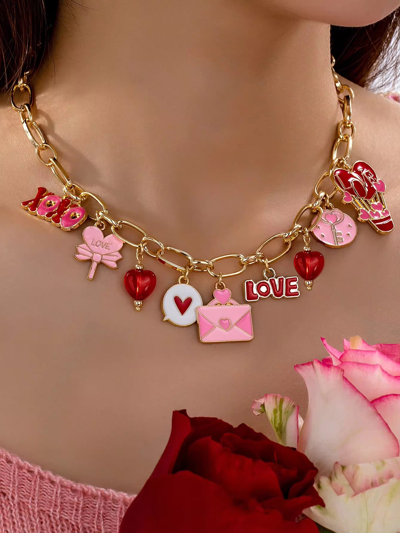Love Notes Charm Necklace