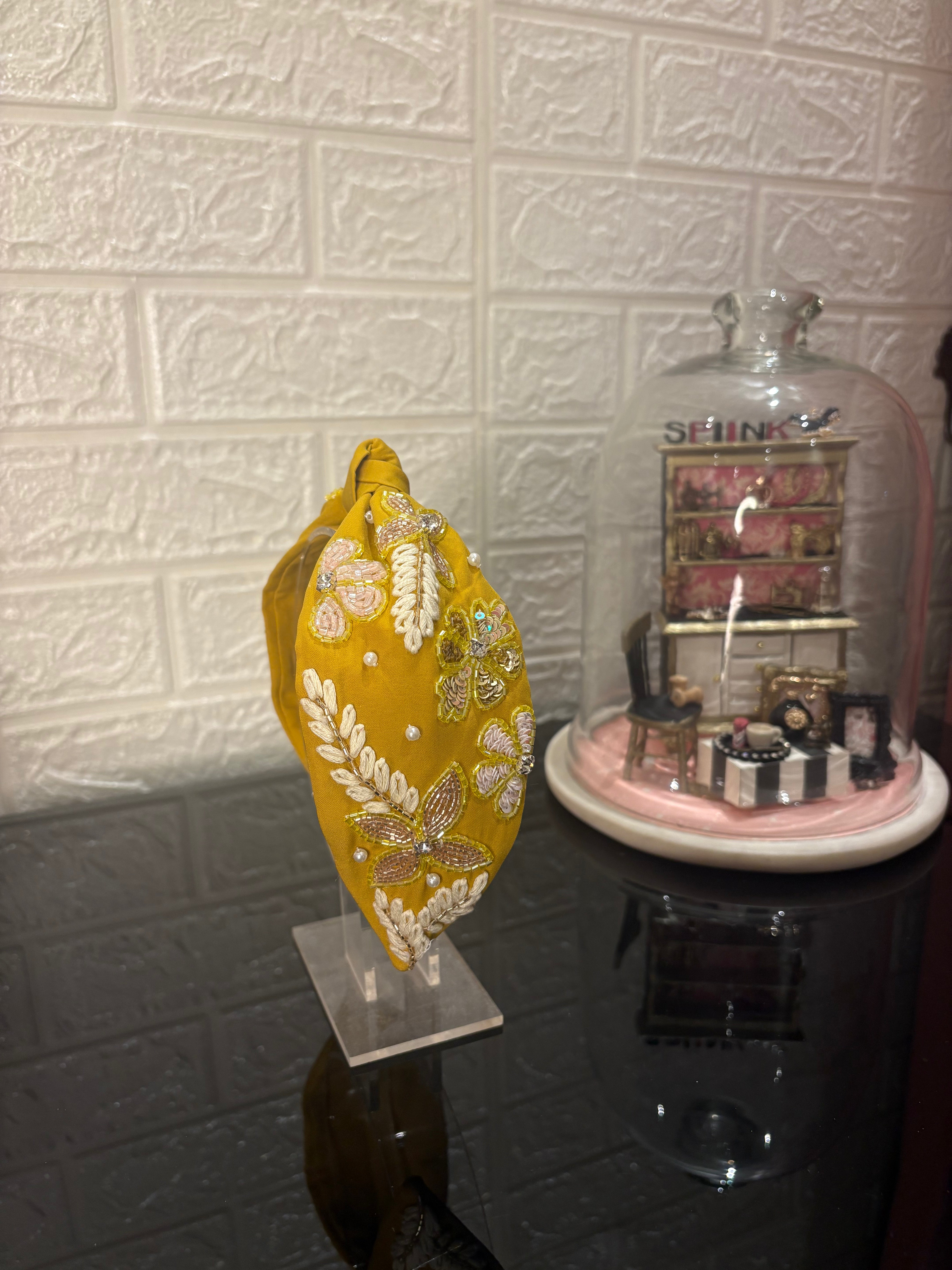 Mustard Meadow Turban Hairband